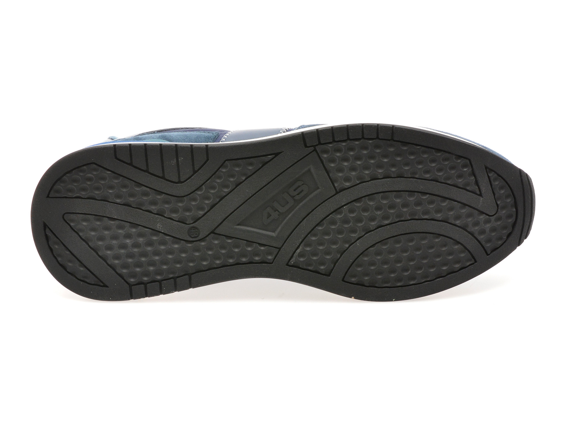 Pantofi sport 4US bleumarin, SEAN 400, din material textil
