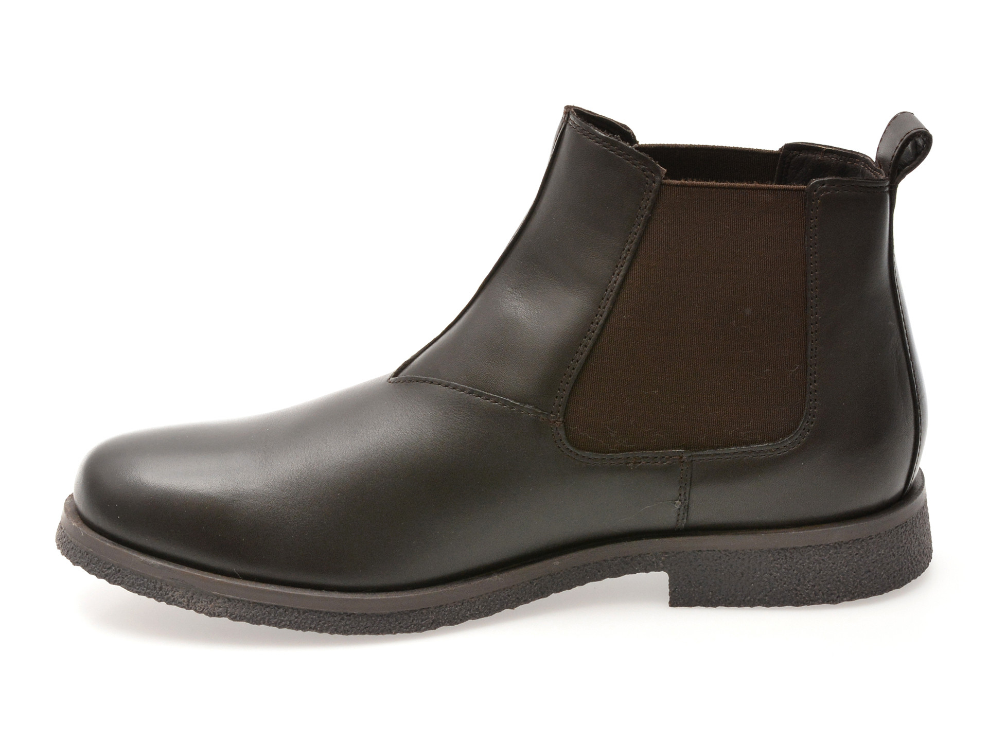 Ghete GEOX maro, U2658A, din piele naturala