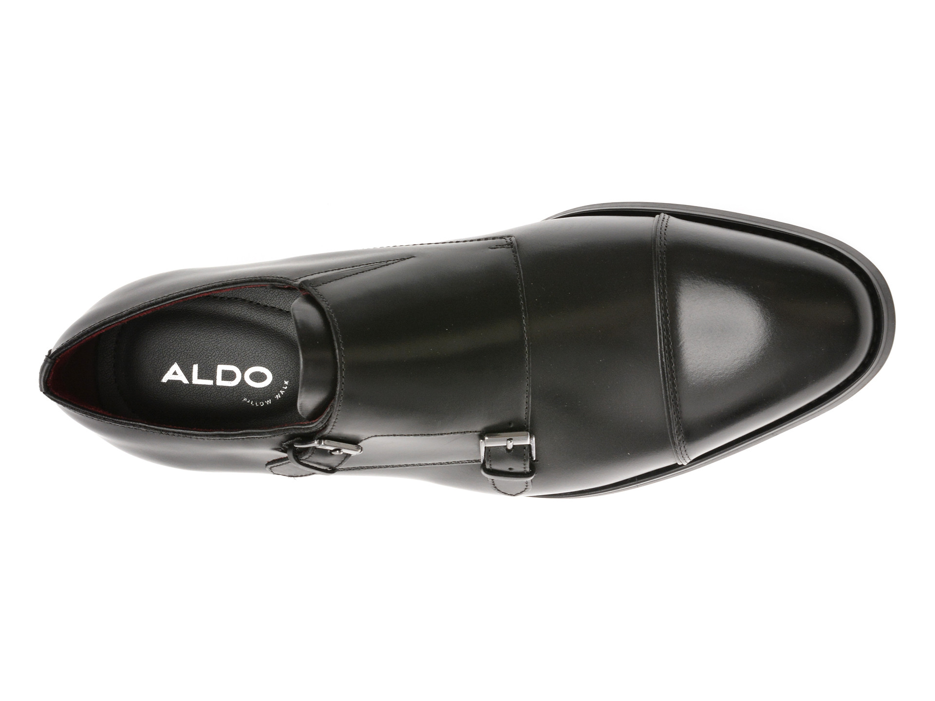 Pantofi eleganti ALDO negri, ZIGOF 001, din piele naturala