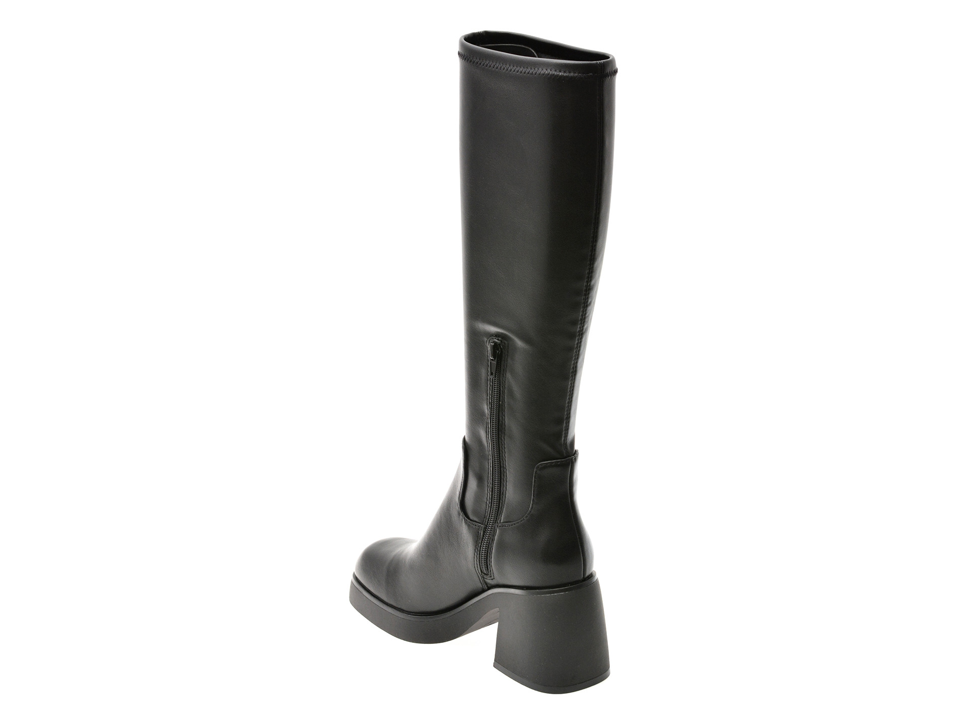 Cizme ALDO negre, AUSTER 001, din piele ecologica