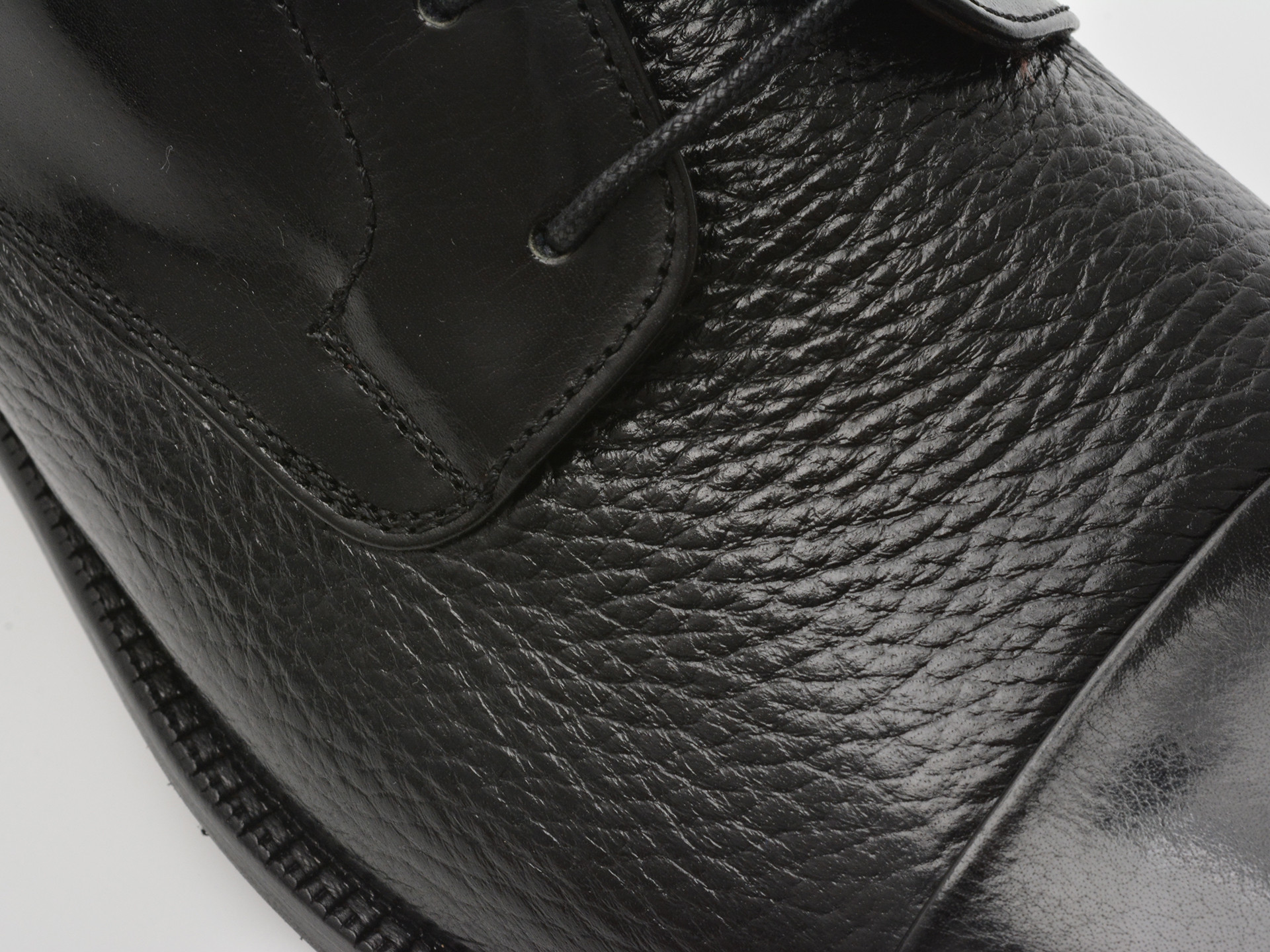 Ghete elegante LE COLONEL negre, 40929, din piele naturala