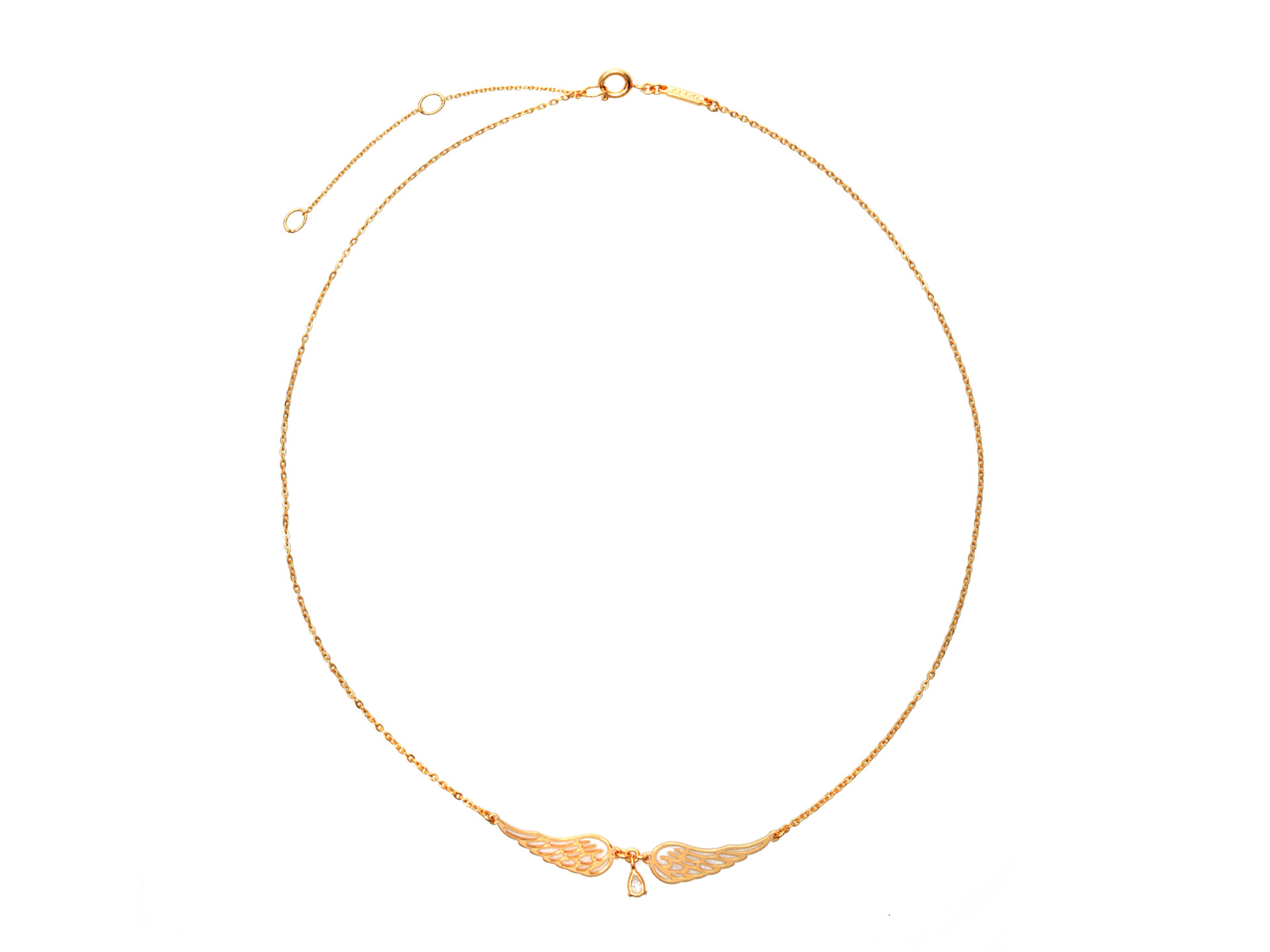 Colier ALDO auriu, ANGEL WINGS 972, din metal