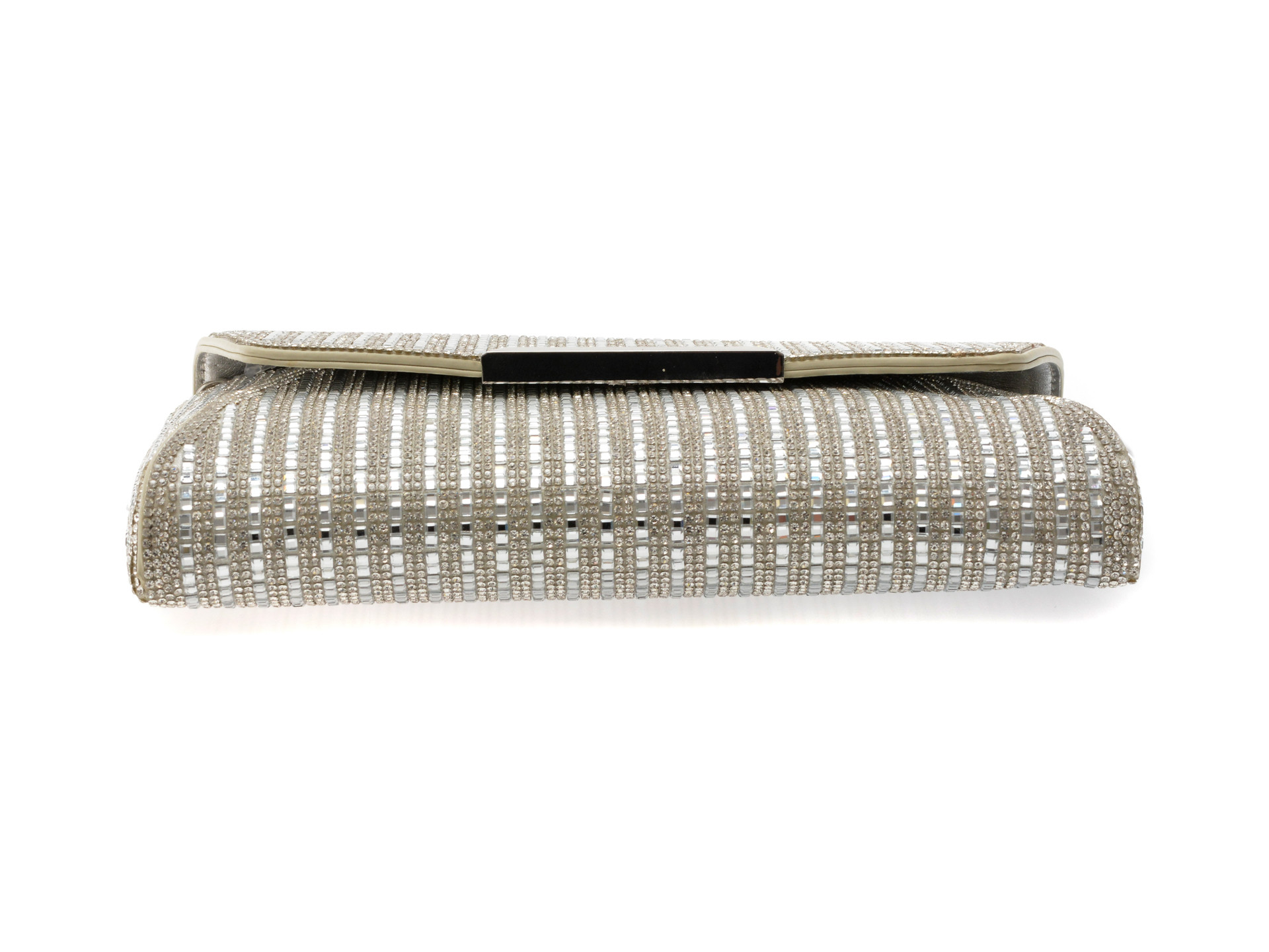 Geanta ALDO argintie, RANIA 040, din piele ecologica