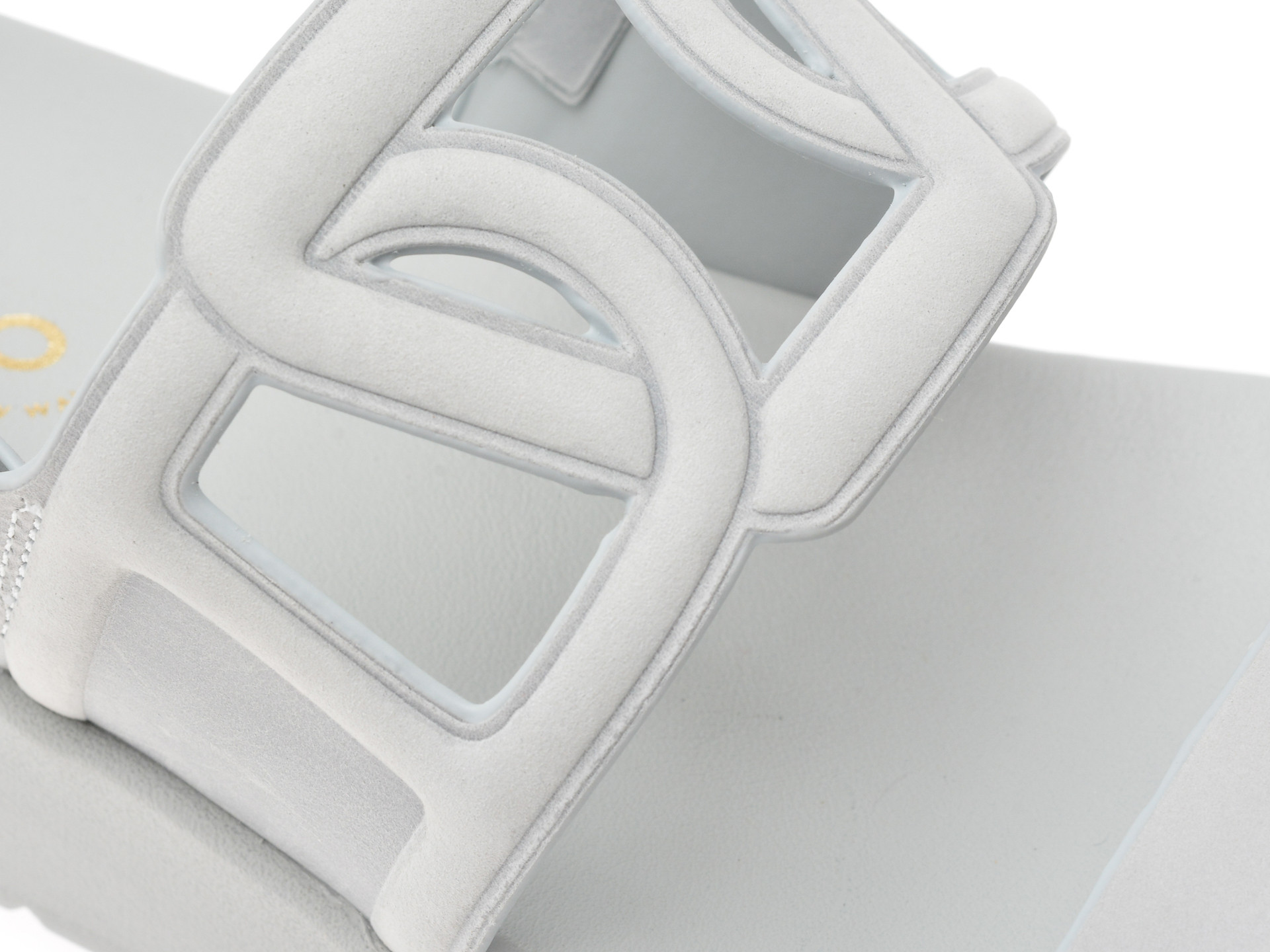 Sandale ALDO bleumarin, ONUVIA 460, din nabuc