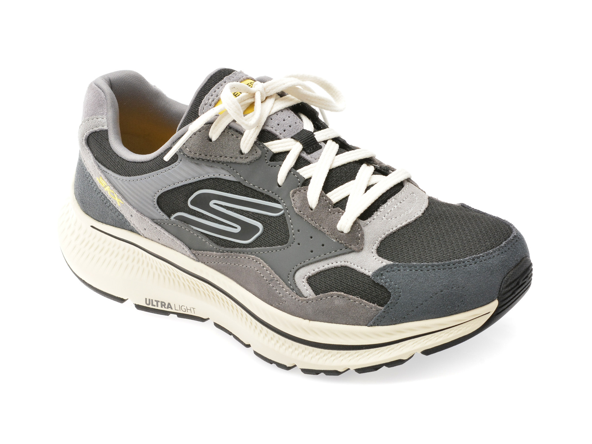 Pantofi sport SKECHERS gri, GO RUN CONSISTENT 2.0, din material textil
