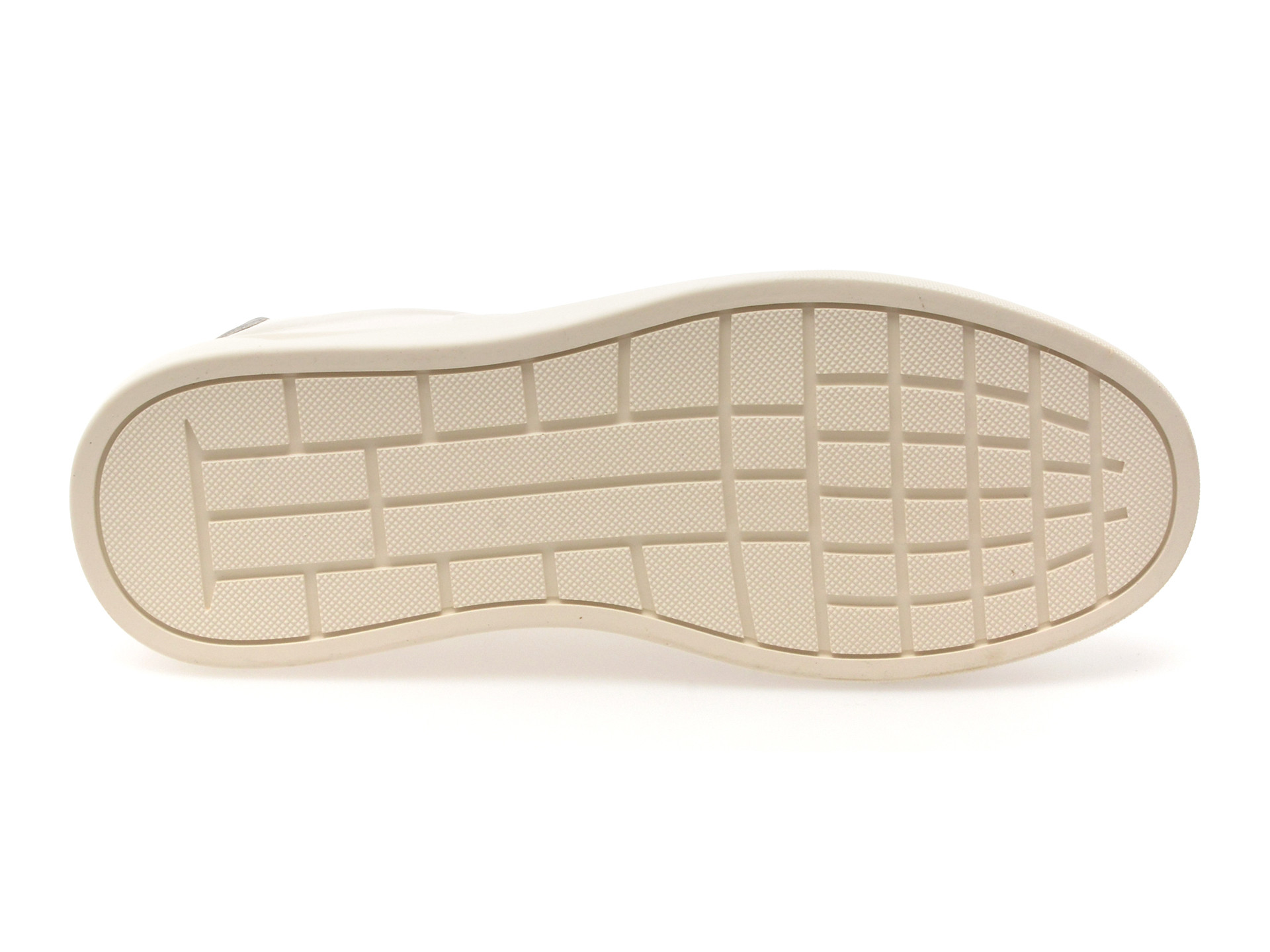 Pantofi sport EPICA albi, 56273, din piele naturala