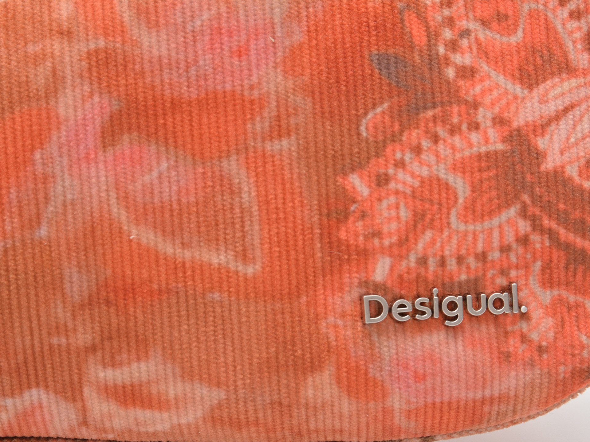 Geanta DESIGUAL portocalie, WAXA23, din material textil