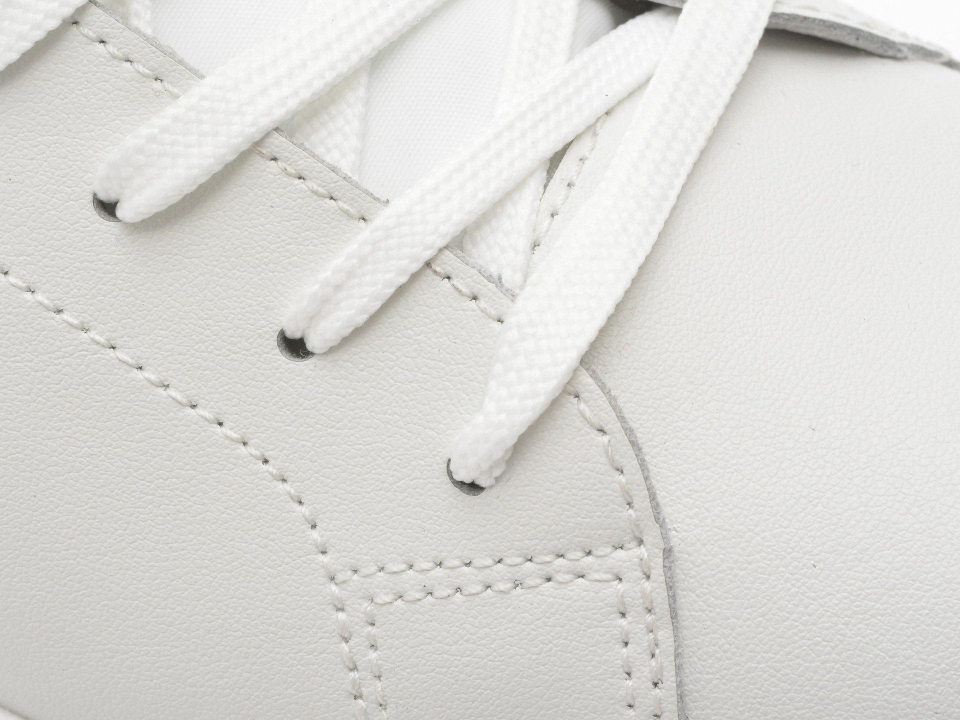 Pantofi sport GEOX albi, U45GPA, din piele naturala