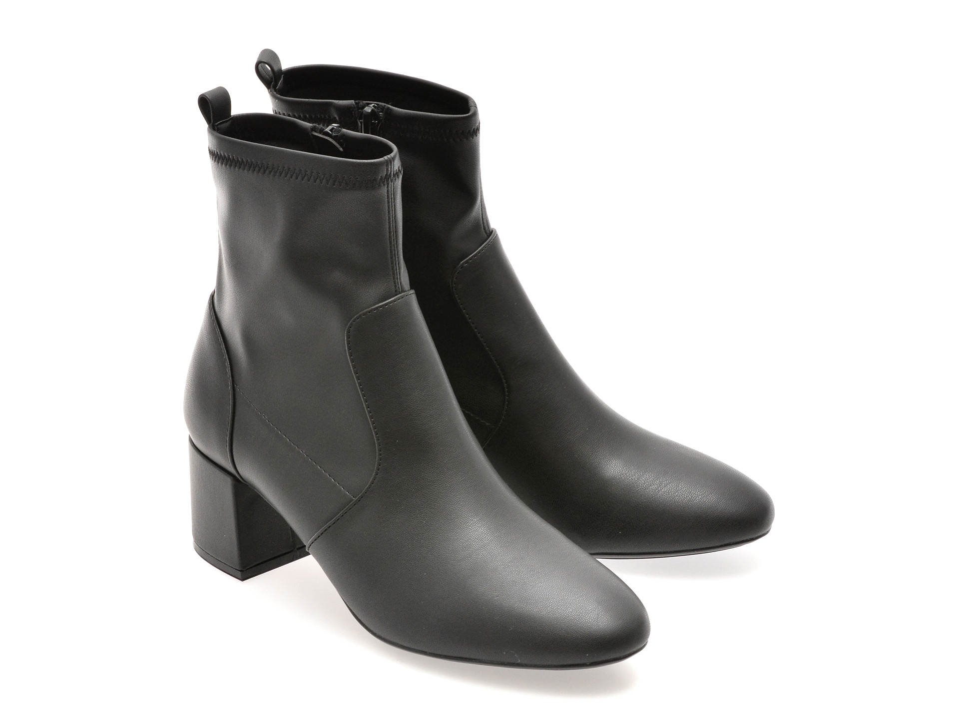 Ghete ALDO negre, TIRGUS 001, din piele ecologica