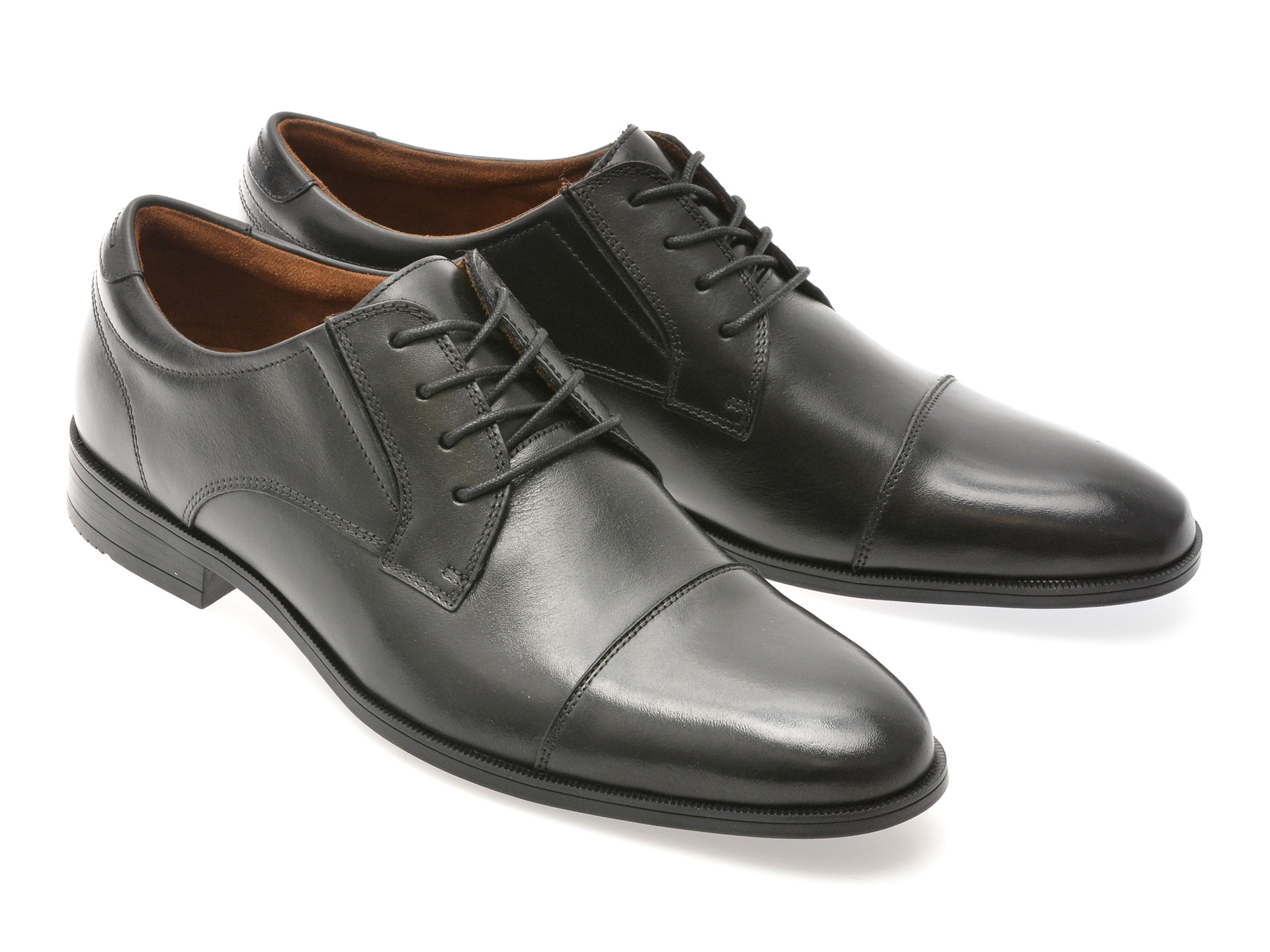 Pantofi eleganti ALDO negri, CORTLEYFLEX-IN 001, din piele naturala