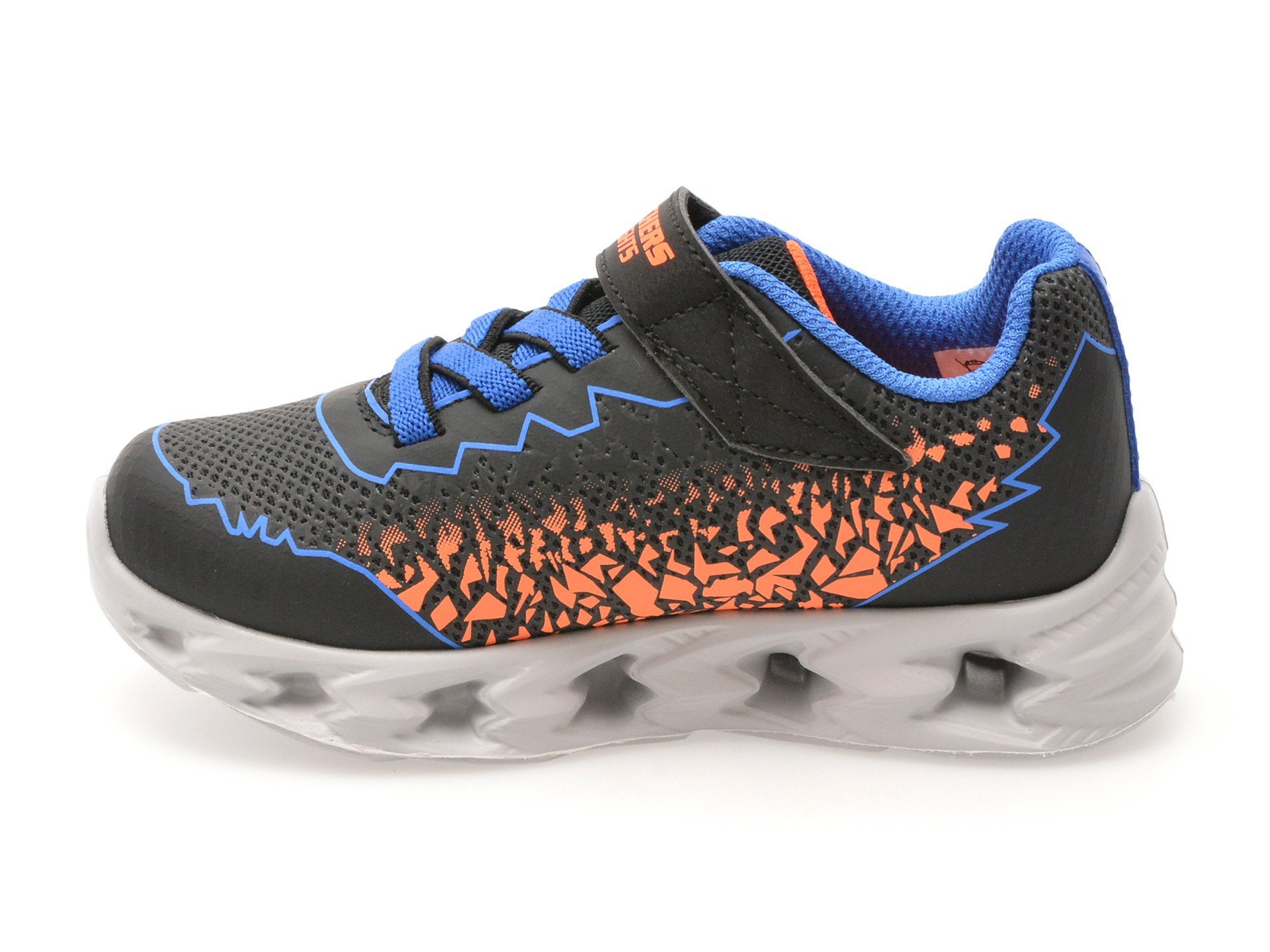 Pantofi sport SKECHERS negri, VORTEX 2.0, din piele ecologica