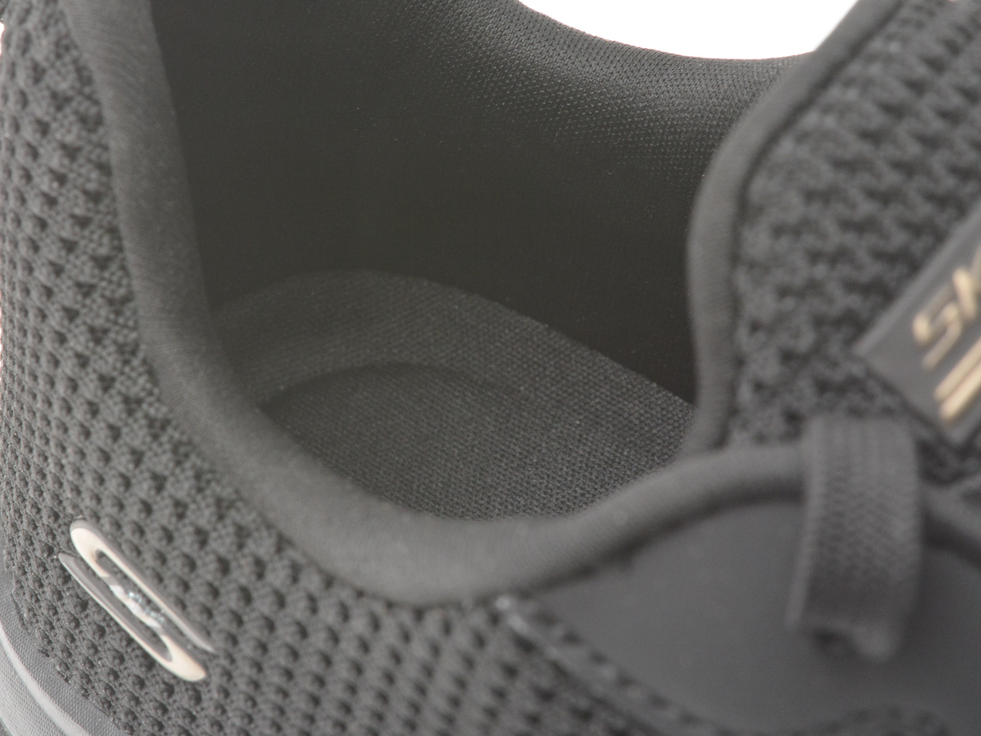 Pantofi sport SKECHERS negri, BOBS B FLEX, din material textil