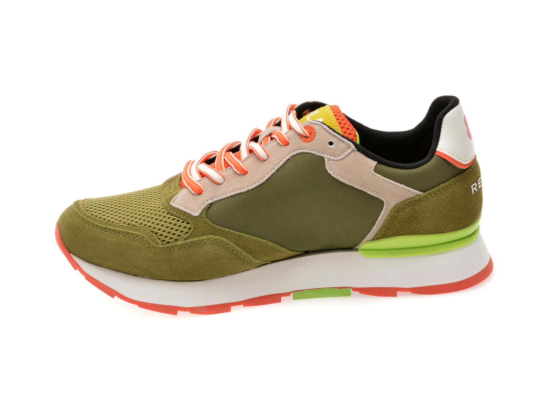 Pantofi sport REPLAY verzi, MS6800L, din material textil