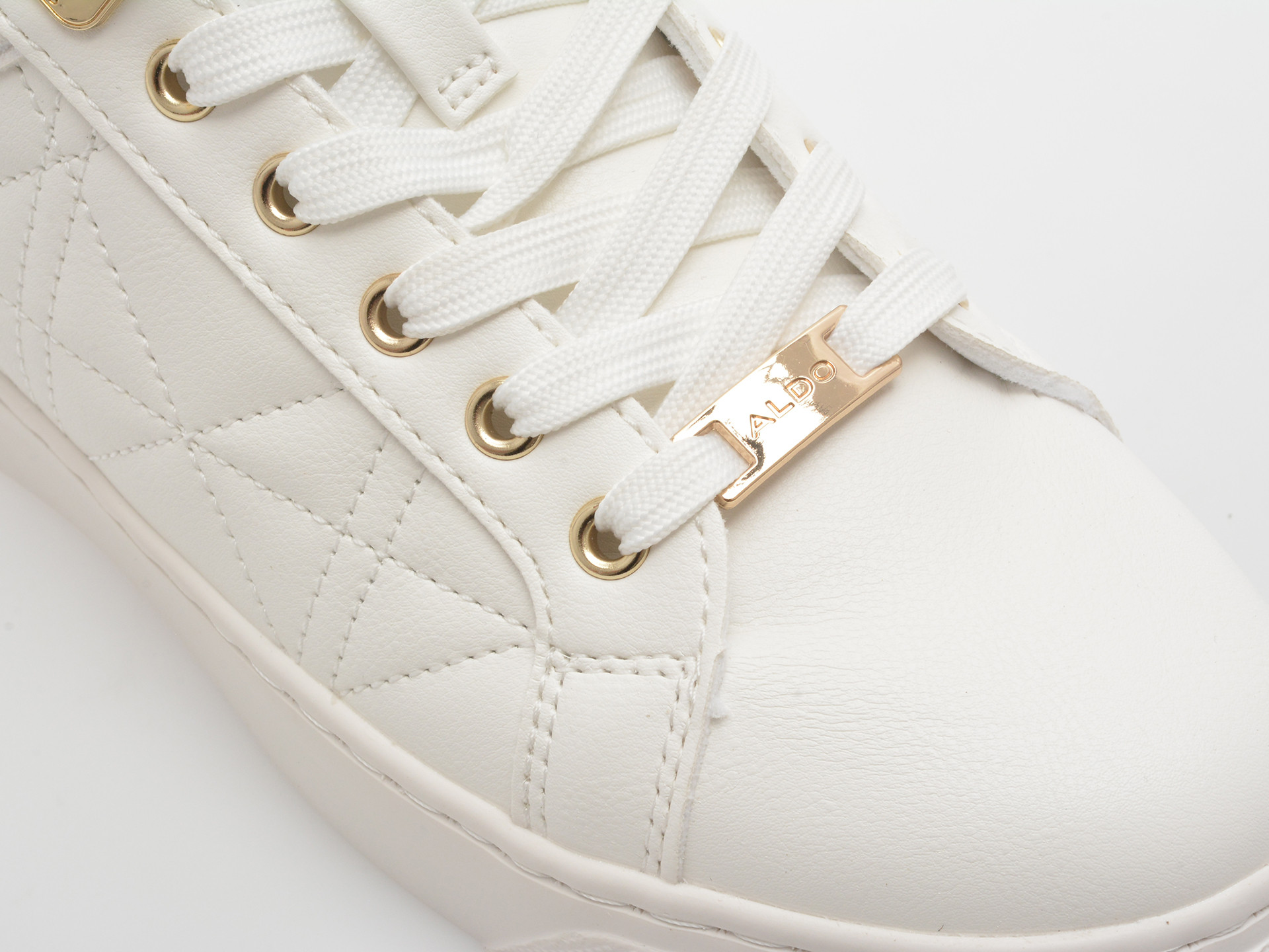 Pantofi sport ALDO albi, ICONISPEC 100, din piele ecologica