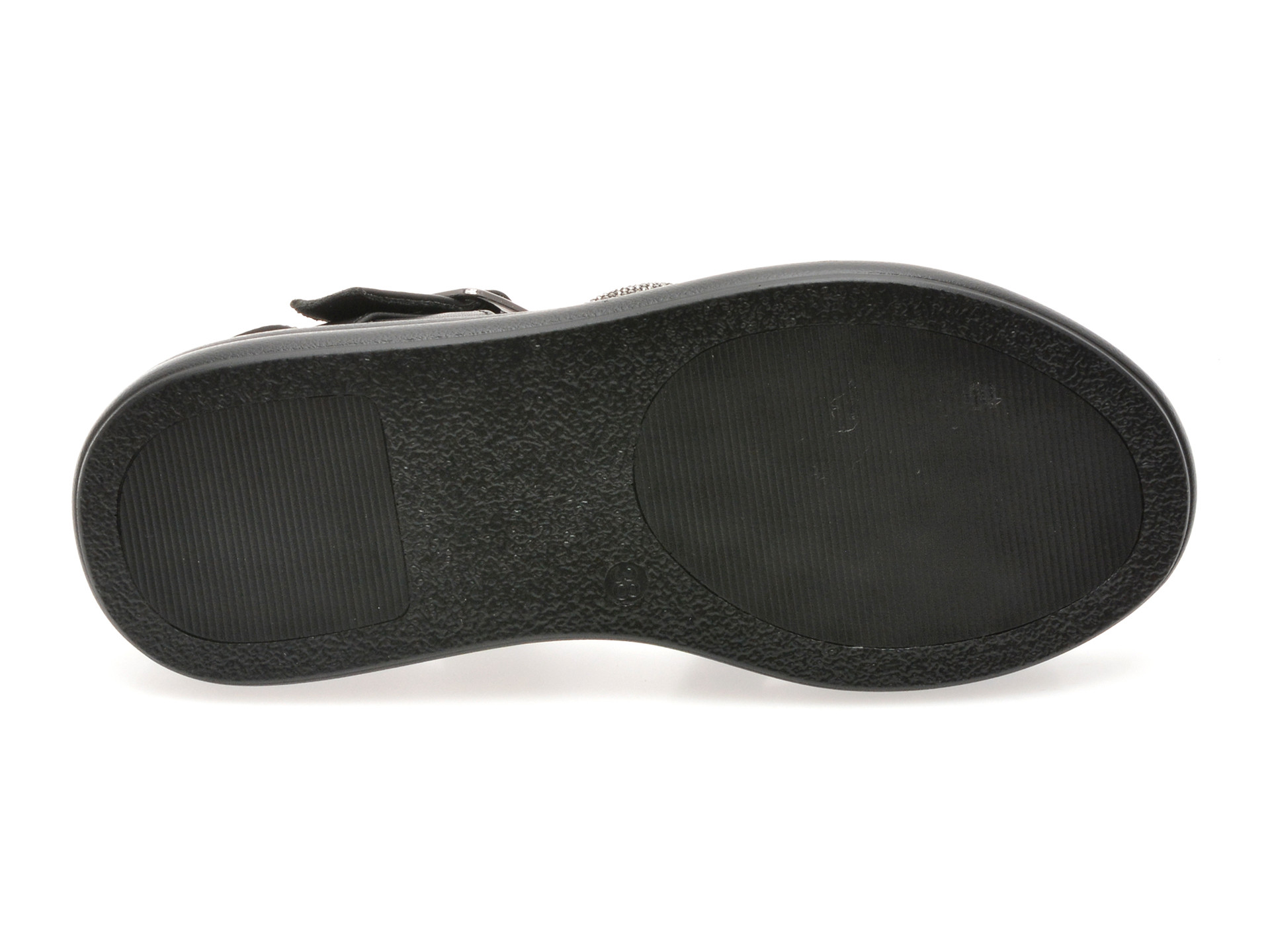 Sandale EPICA negre, 1136C12, din piele naturala