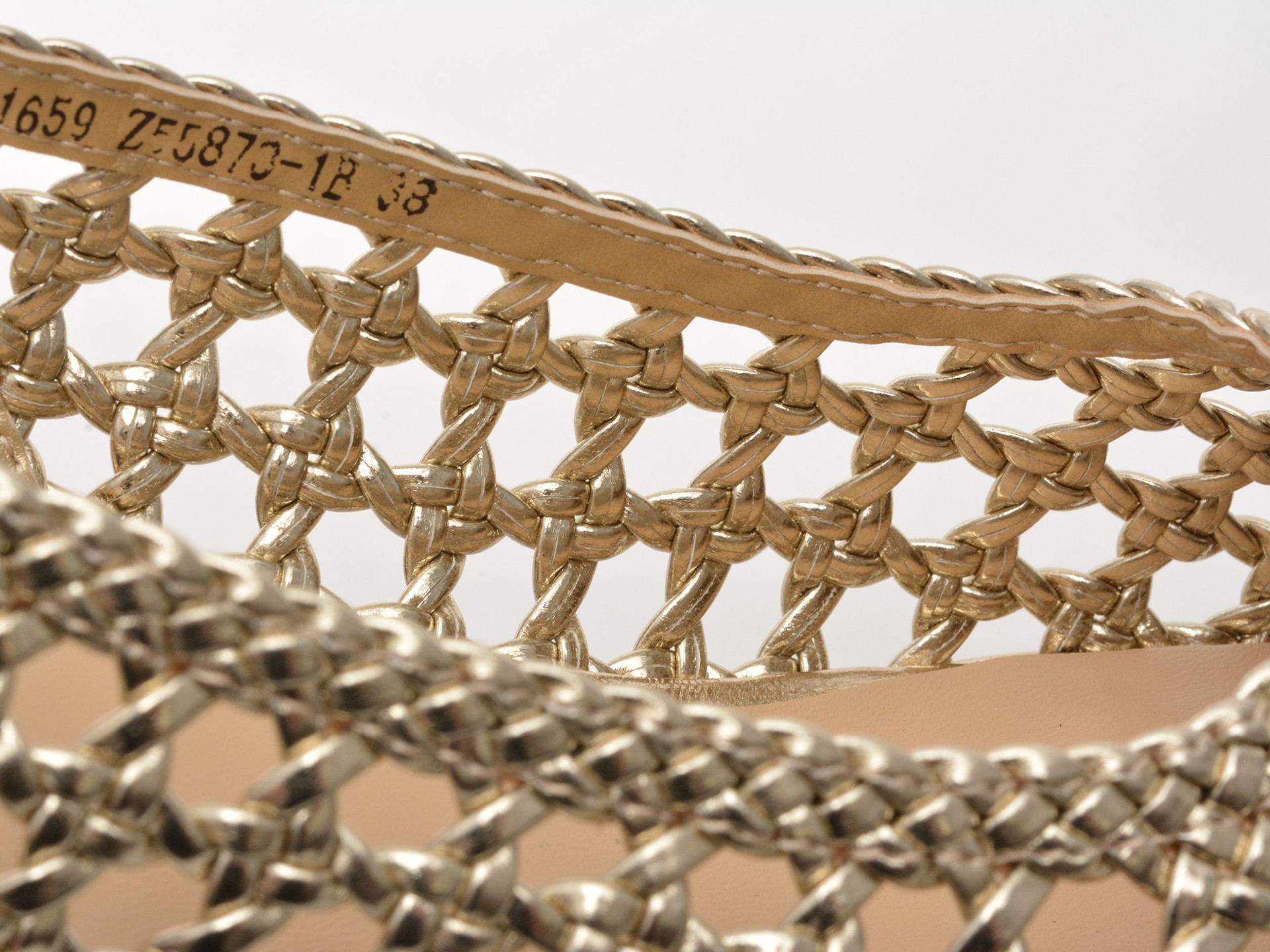 Pantofi EPICA aurii, 1659, din piele ecologica