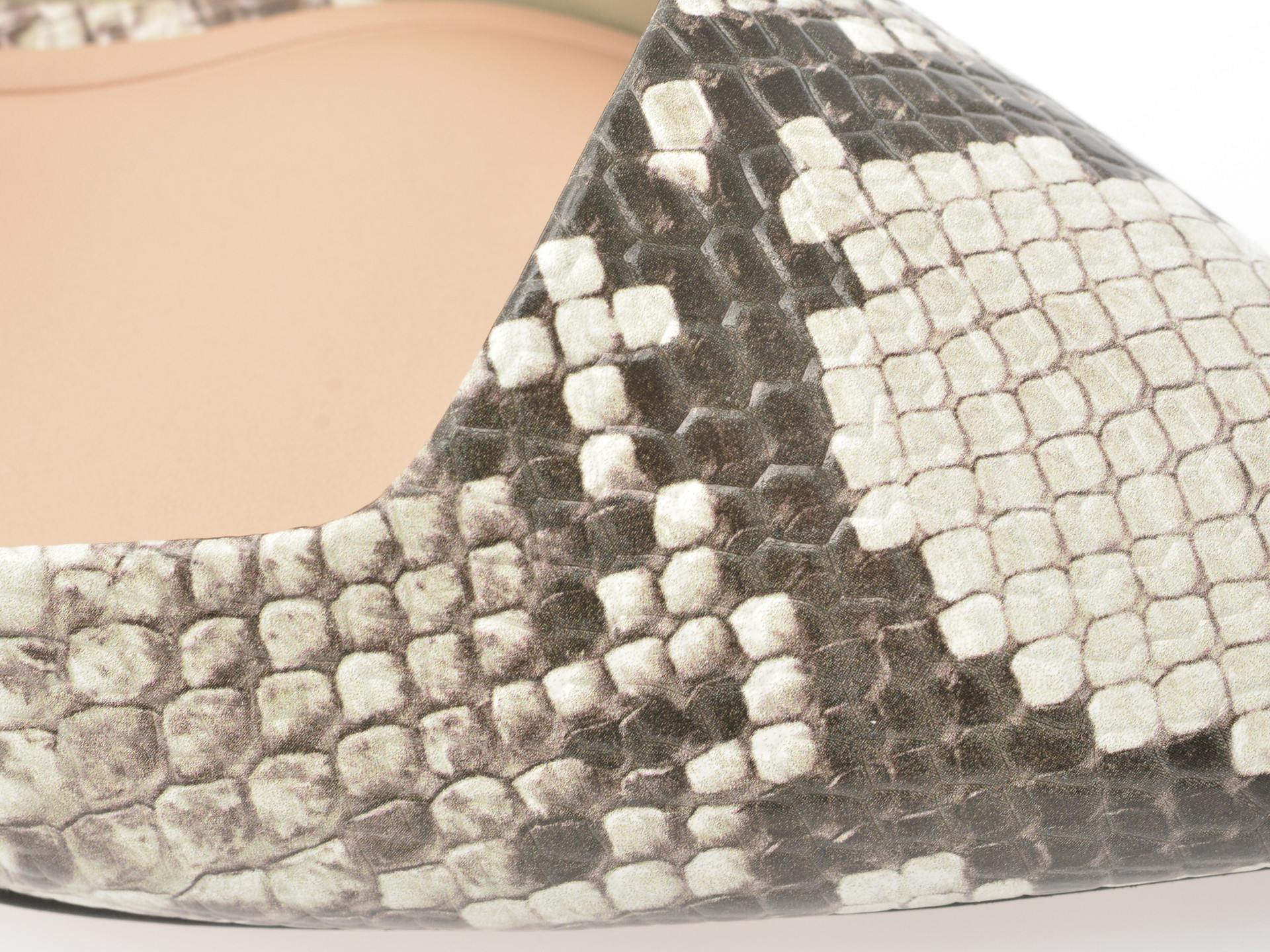 Pantofi eleganti ALDO alb-negru, GAVEDESSI 122, din piele naturala