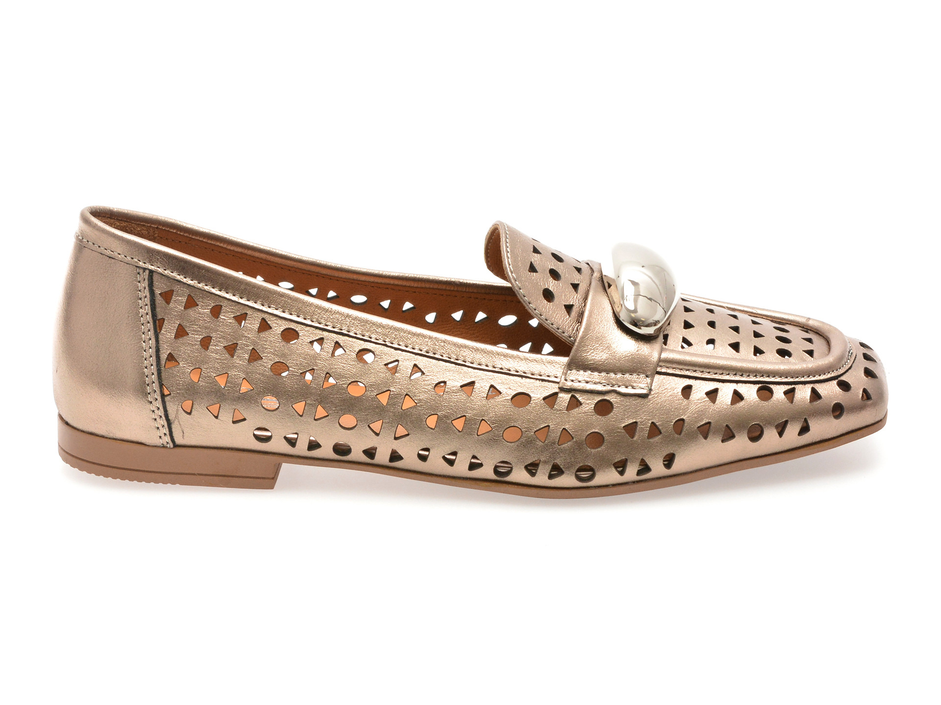 Mocasini image bronz 2842853 din piele naturala