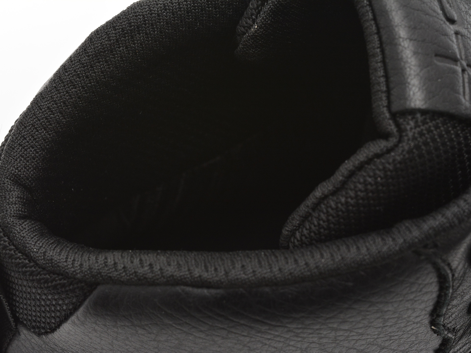 Ghete GEOX negre, U46HFB, din piele naturala