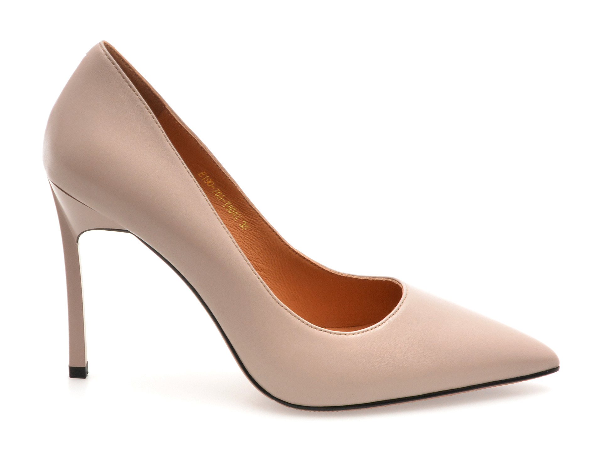 Pantofi eleganti EPICA bej, E19070, din piele naturala