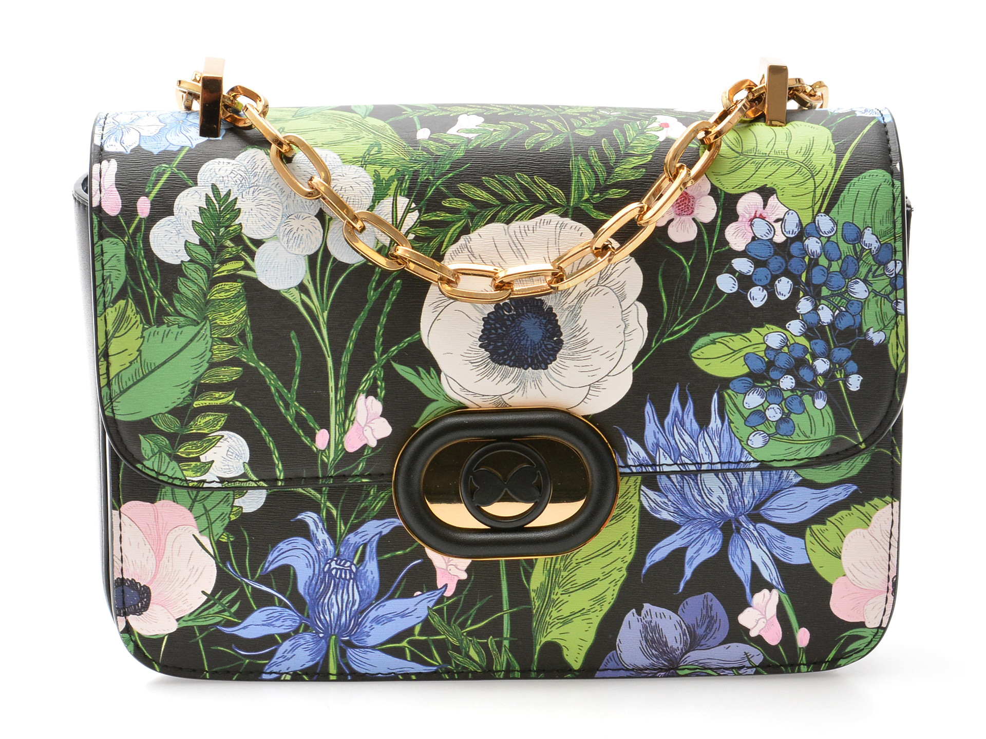 Geanta EPICA neagra, 632, din piele ecologica