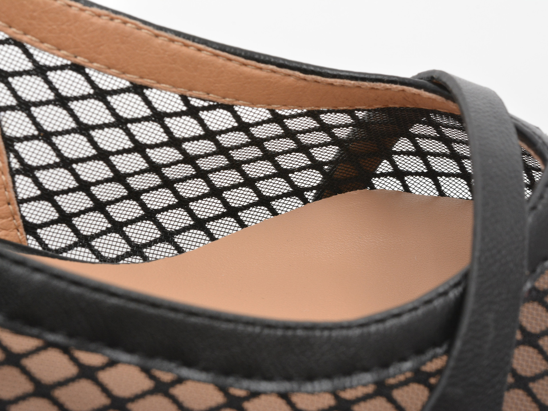 Pantofi eleganti EPICA negri, 82979, din material textil