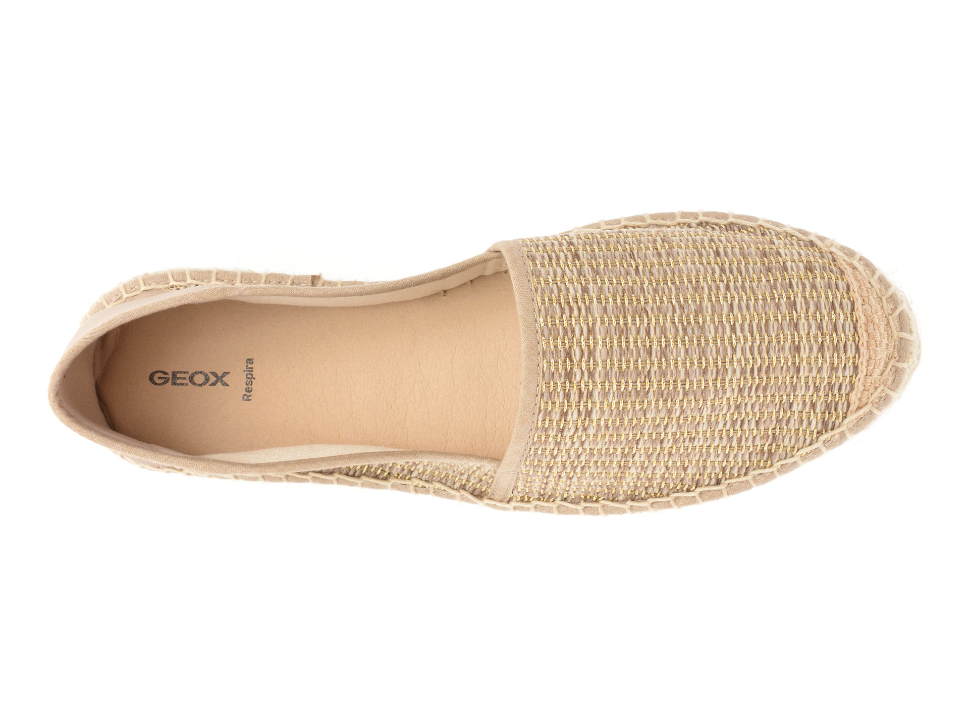 Pantofi GEOX gri, D46V0A, din material textil