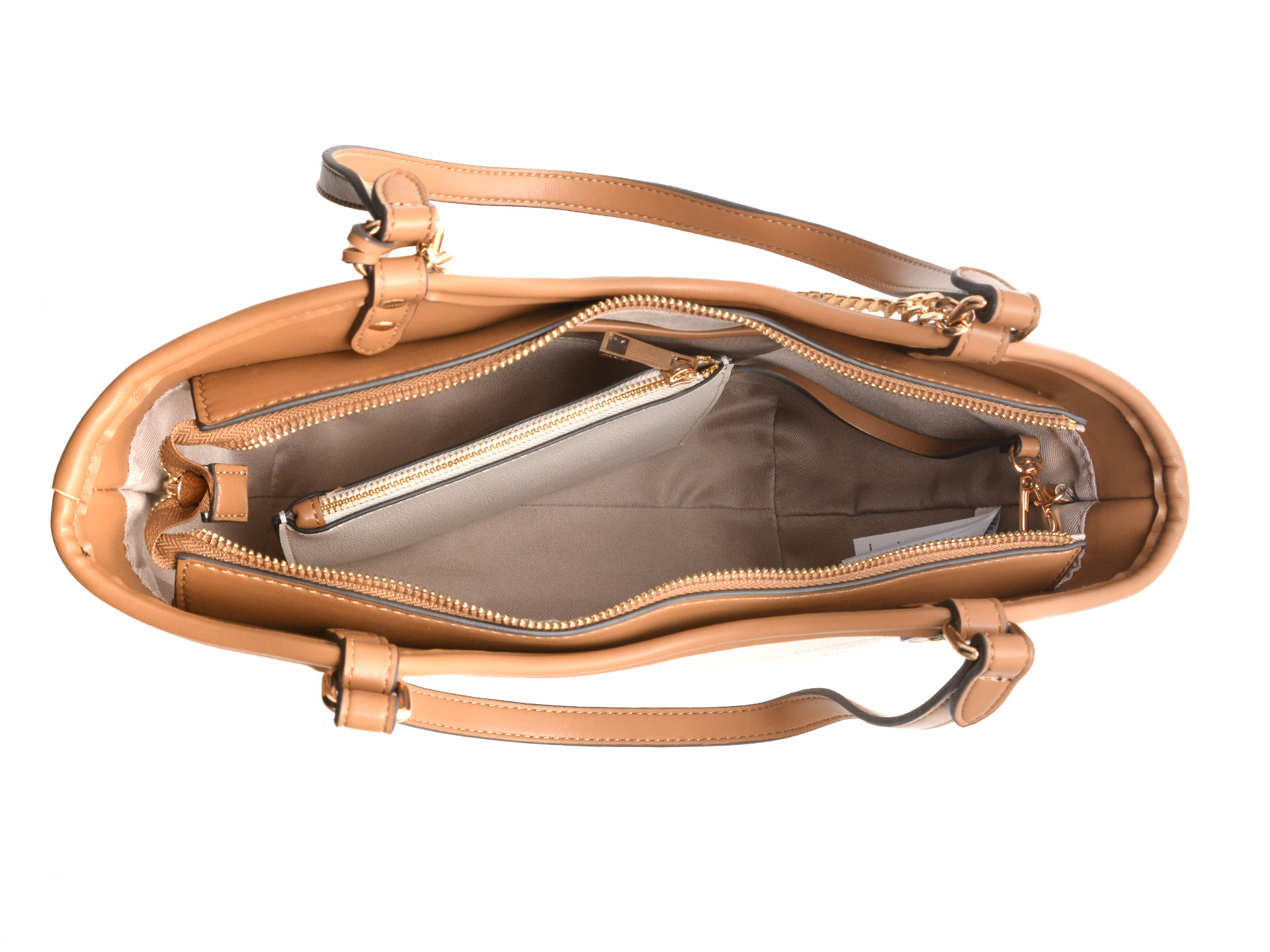 Geanta ALDO alba, YBELIHAR 270, din piele ecologica