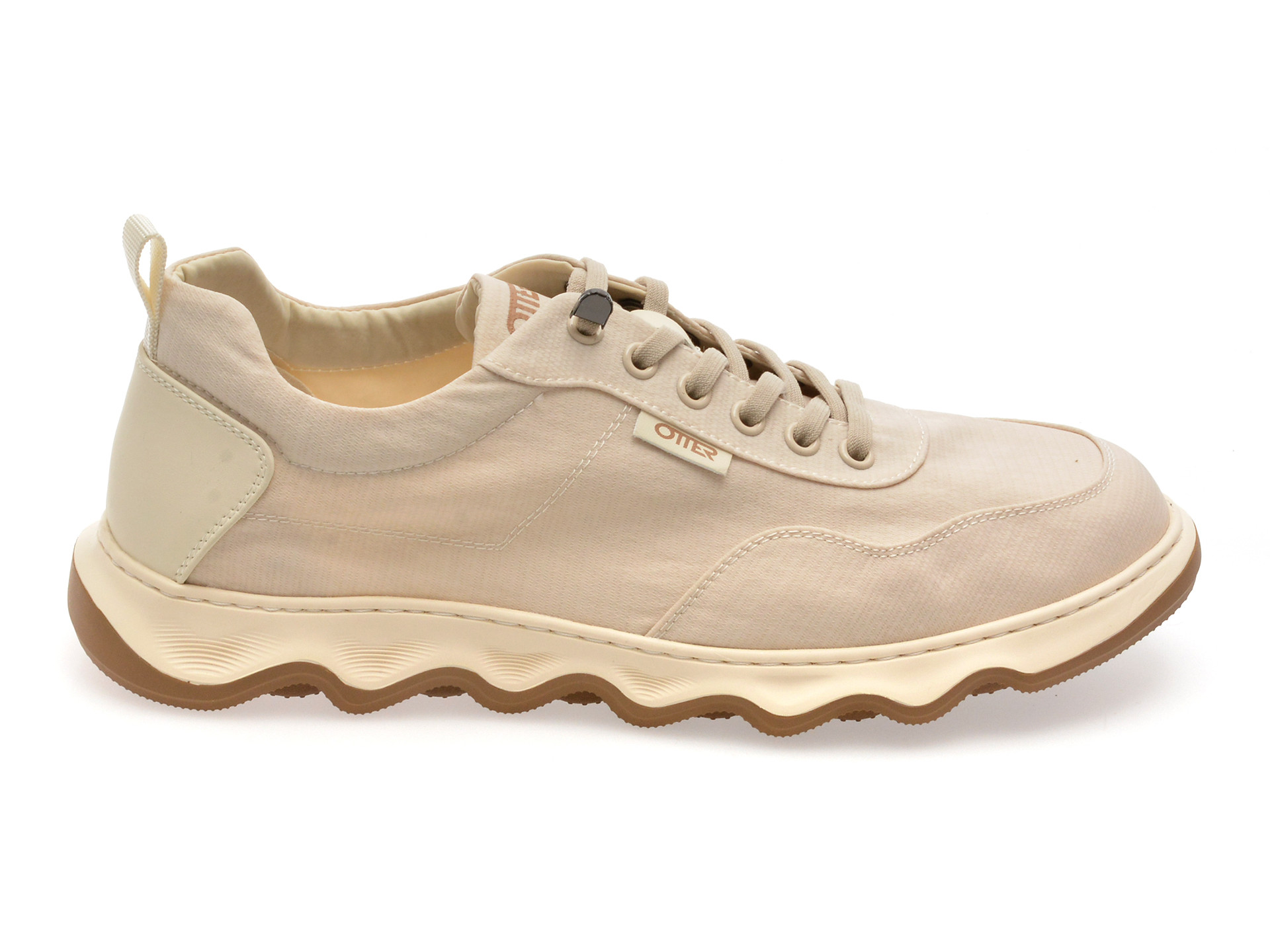 Pantofi sport OTTER bej, 5208, din material textil