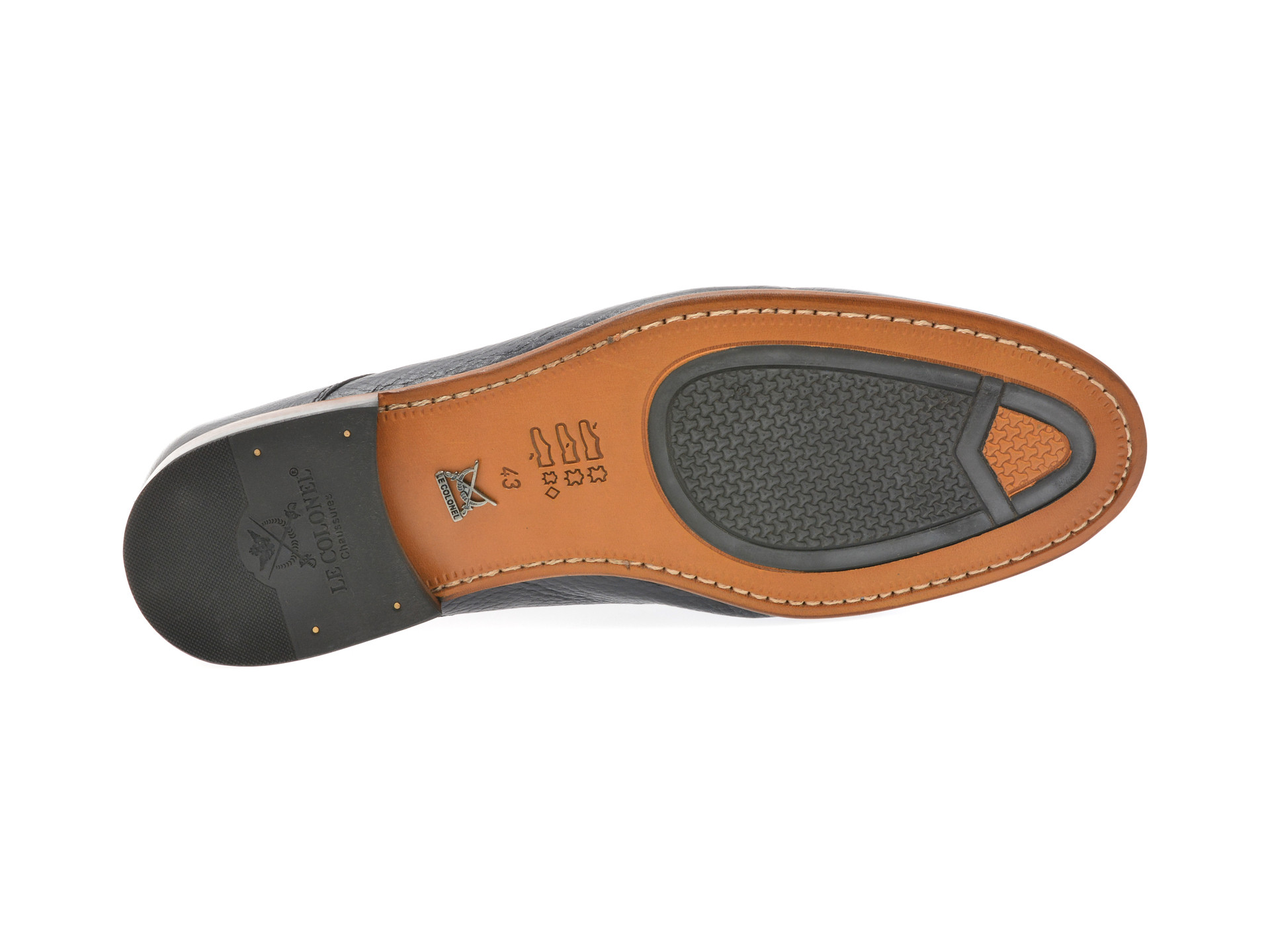 Pantofi eleganti LE COLONEL bleumarin, 48562, din piele naturala