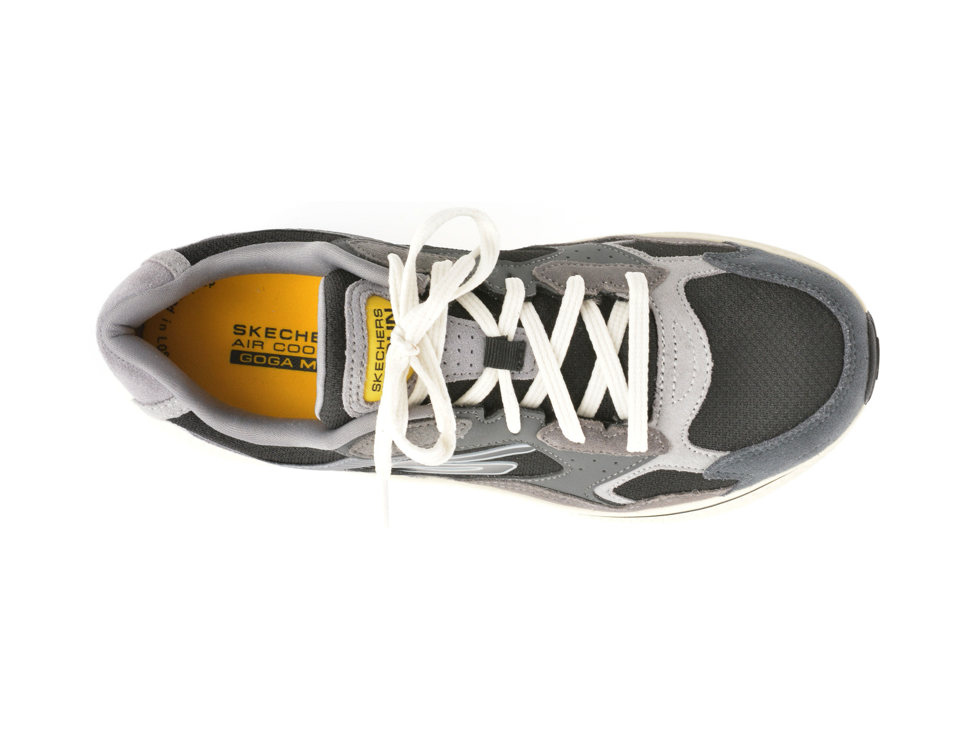 Pantofi sport SKECHERS gri, GO RUN CONSISTENT 2.0, din material textil