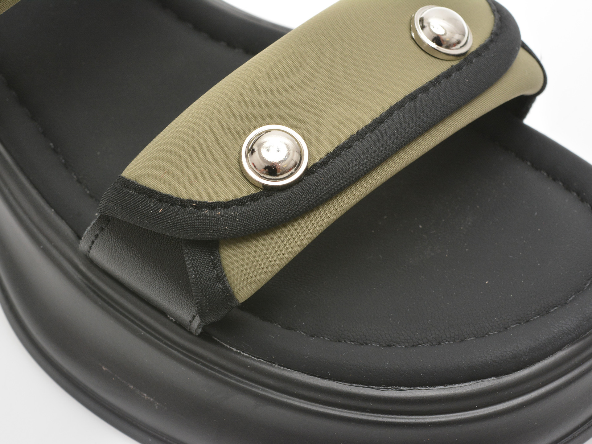 Sandale GRYXX verzi, 8862, din material textil