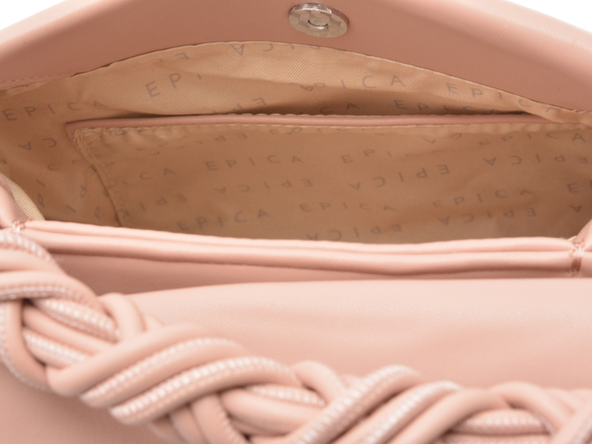 Geanta EPICA roz, 2301, din piele ecologica