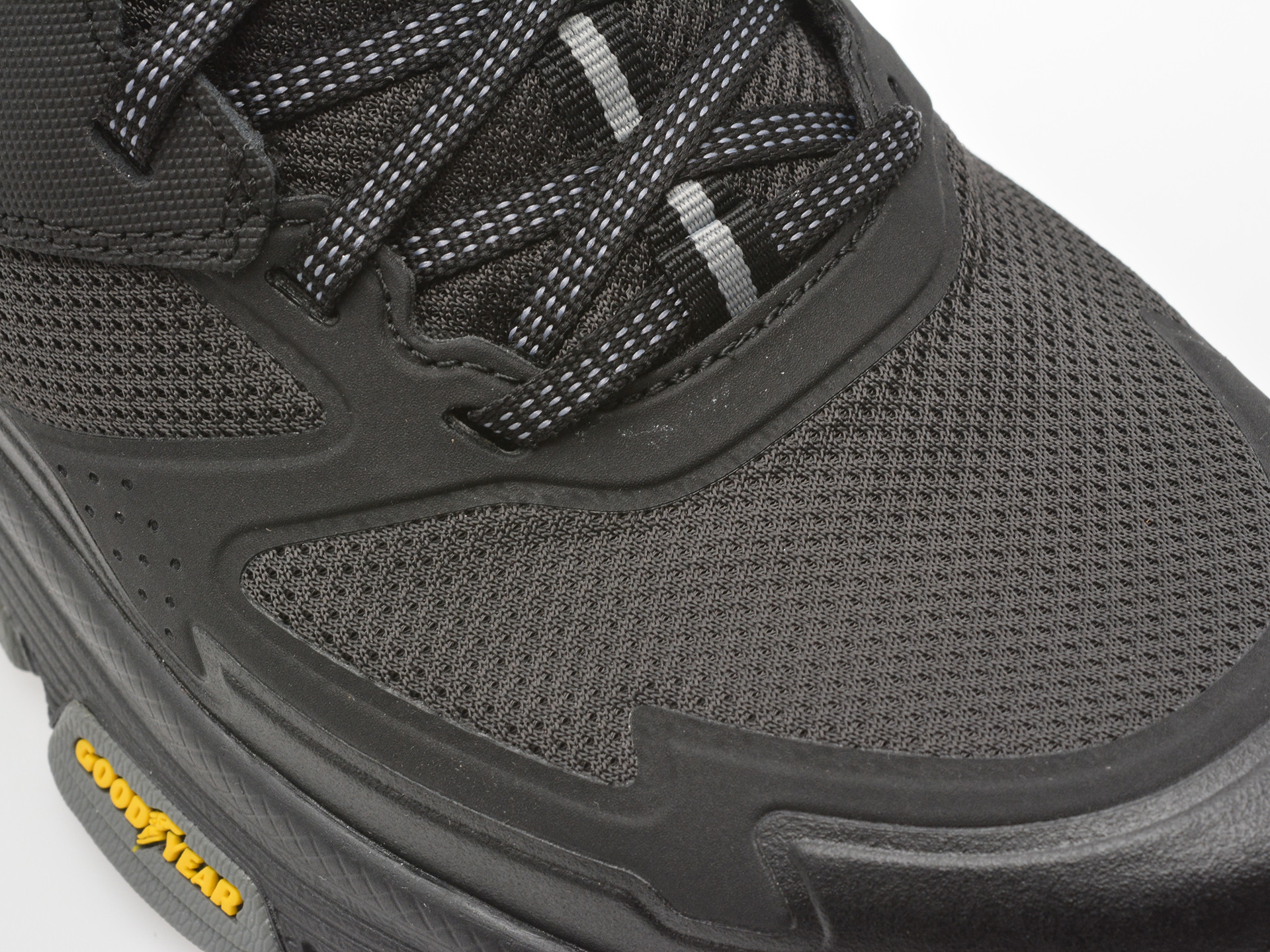 Pantofi sport SKECHERS negri, SKECH-AIR ENVOY, din material textil