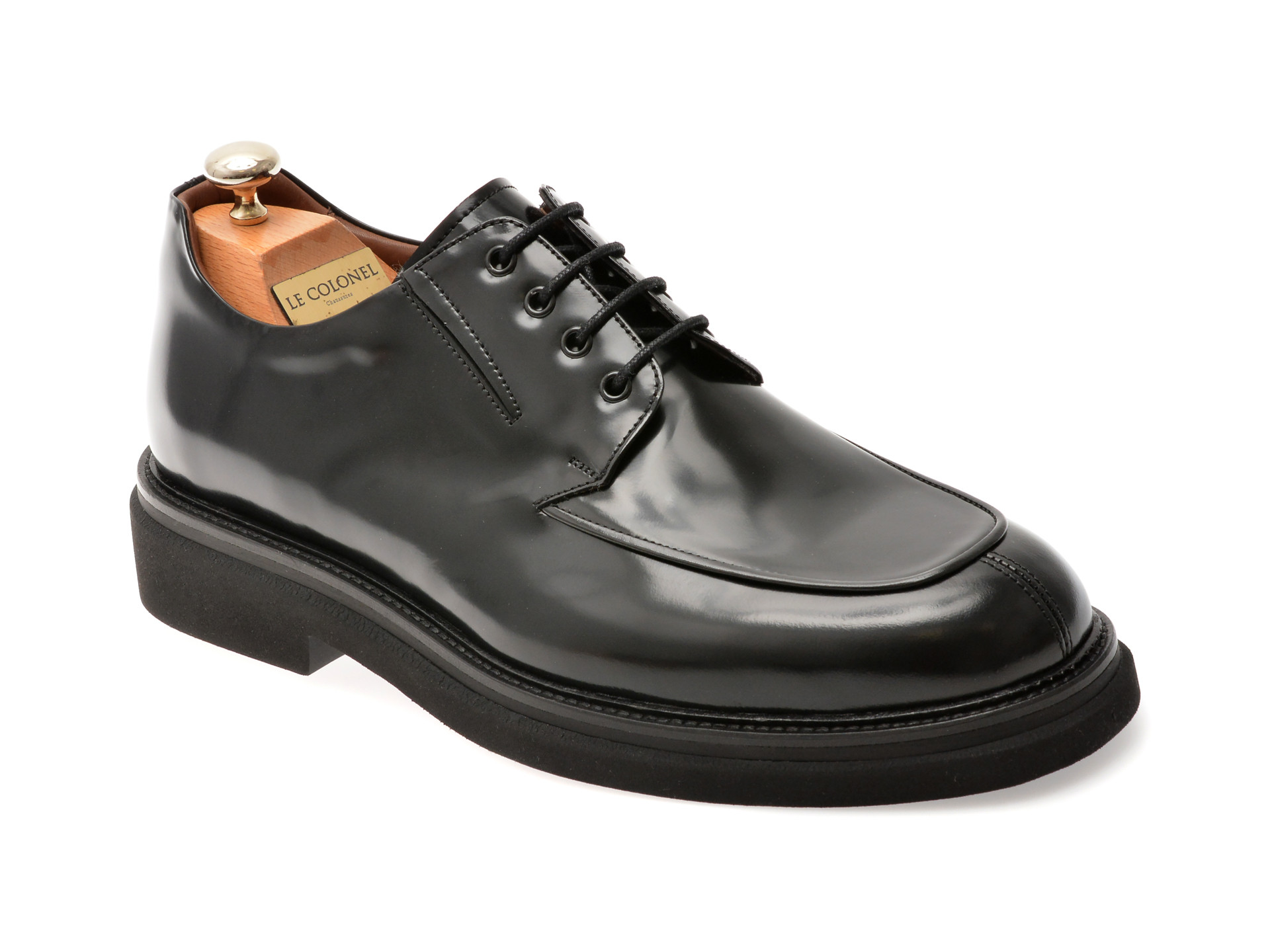Pantofi eleganti LE COLONEL negri, 74604, din piele naturala