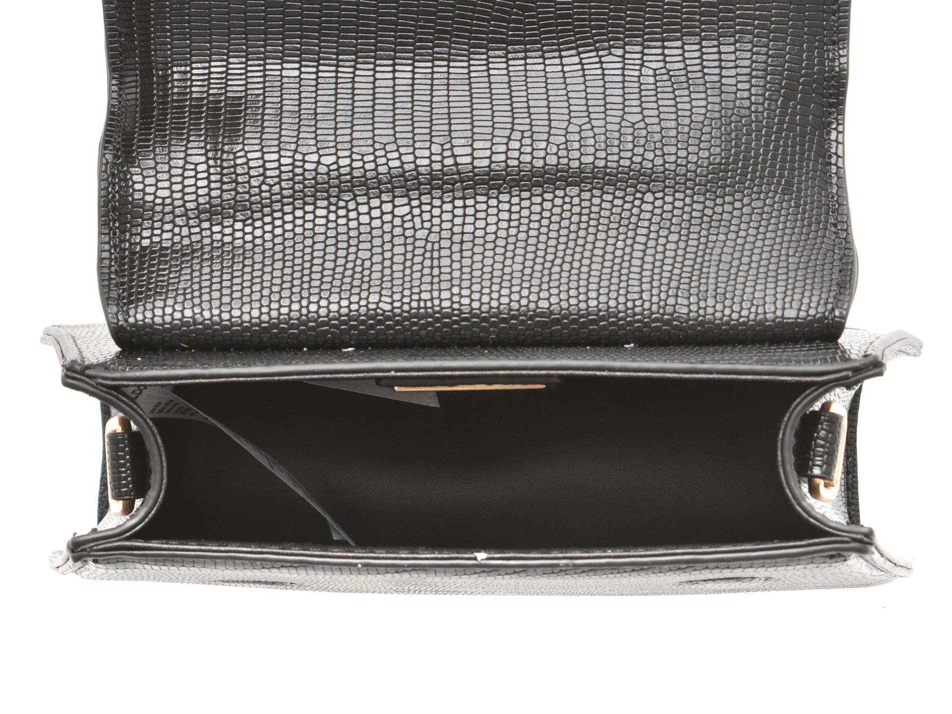 Geanta ALDO neagra, LEDETERIEL 001, din piele ecologica