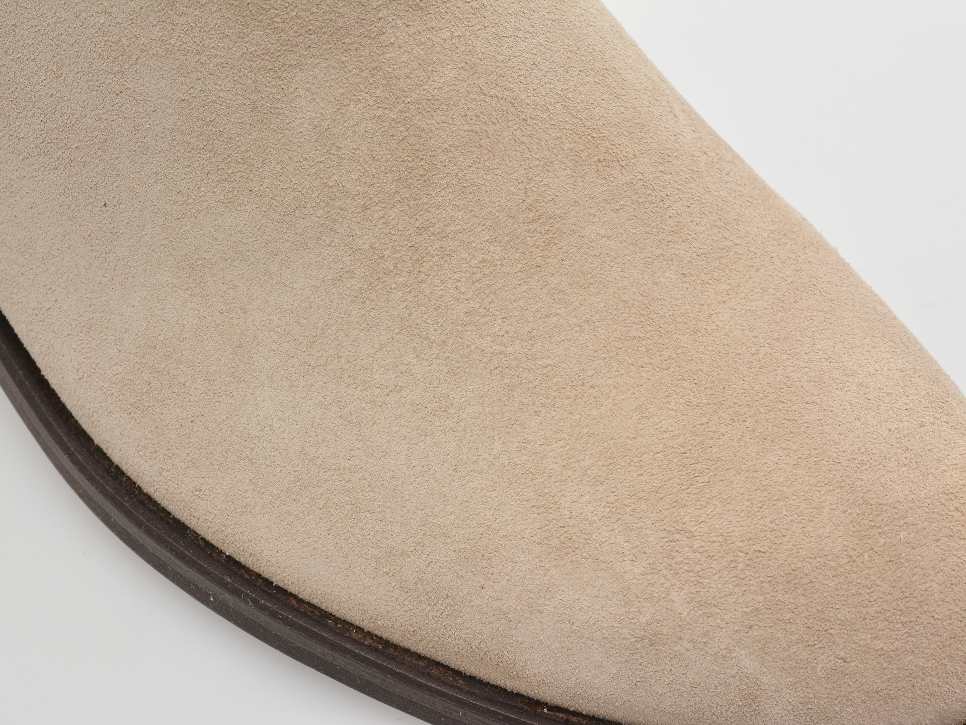 Ghete EPICA bej, 232080, din piele intoarsa