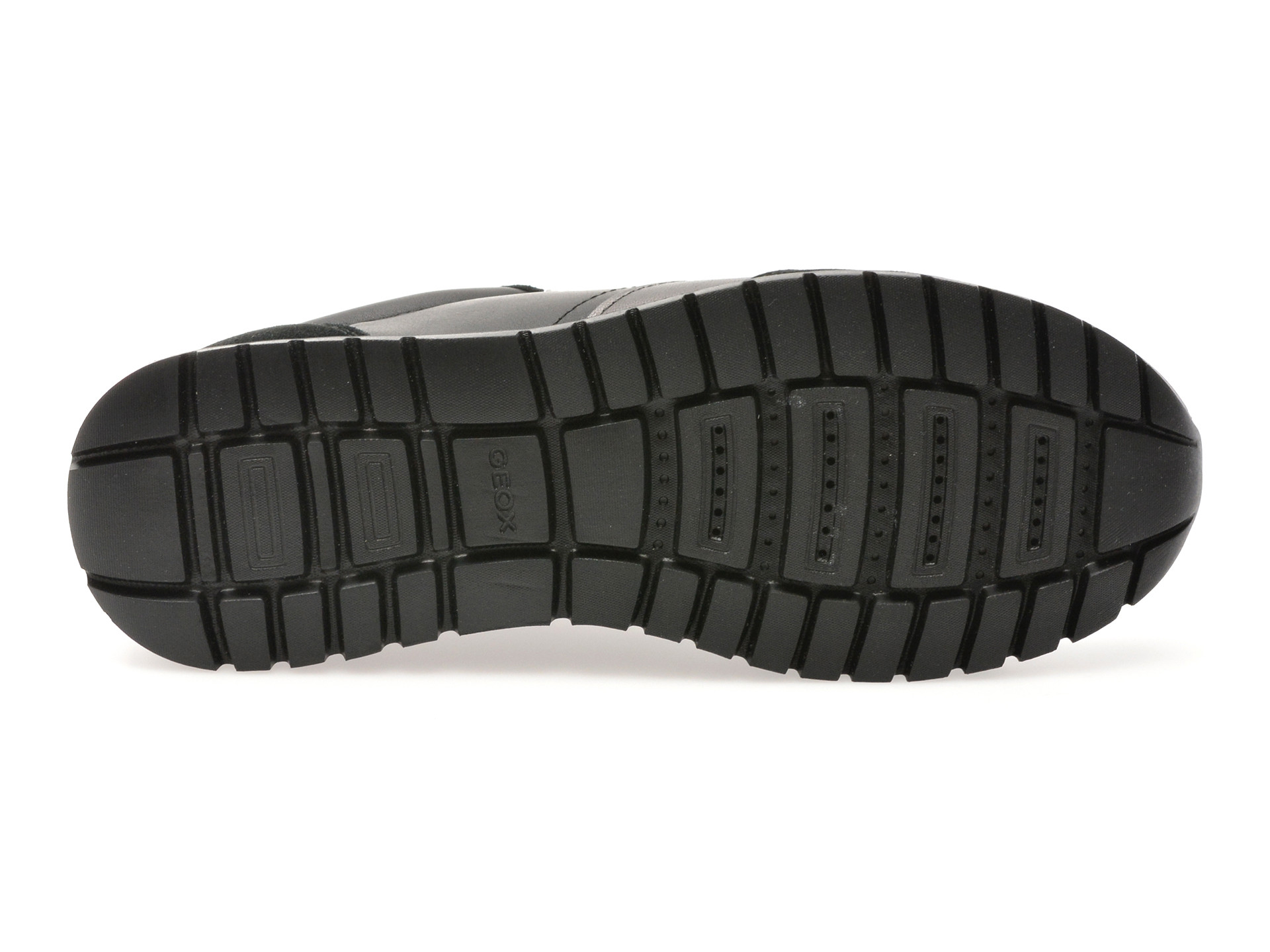 Pantofi sport GEOX negri, D55YPC, din piele naturala
