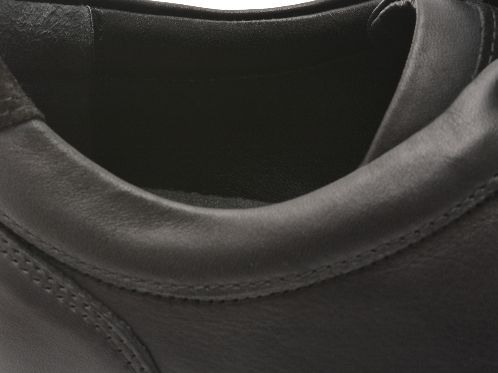 Pantofi OTTER negri, 5373, din piele naturala