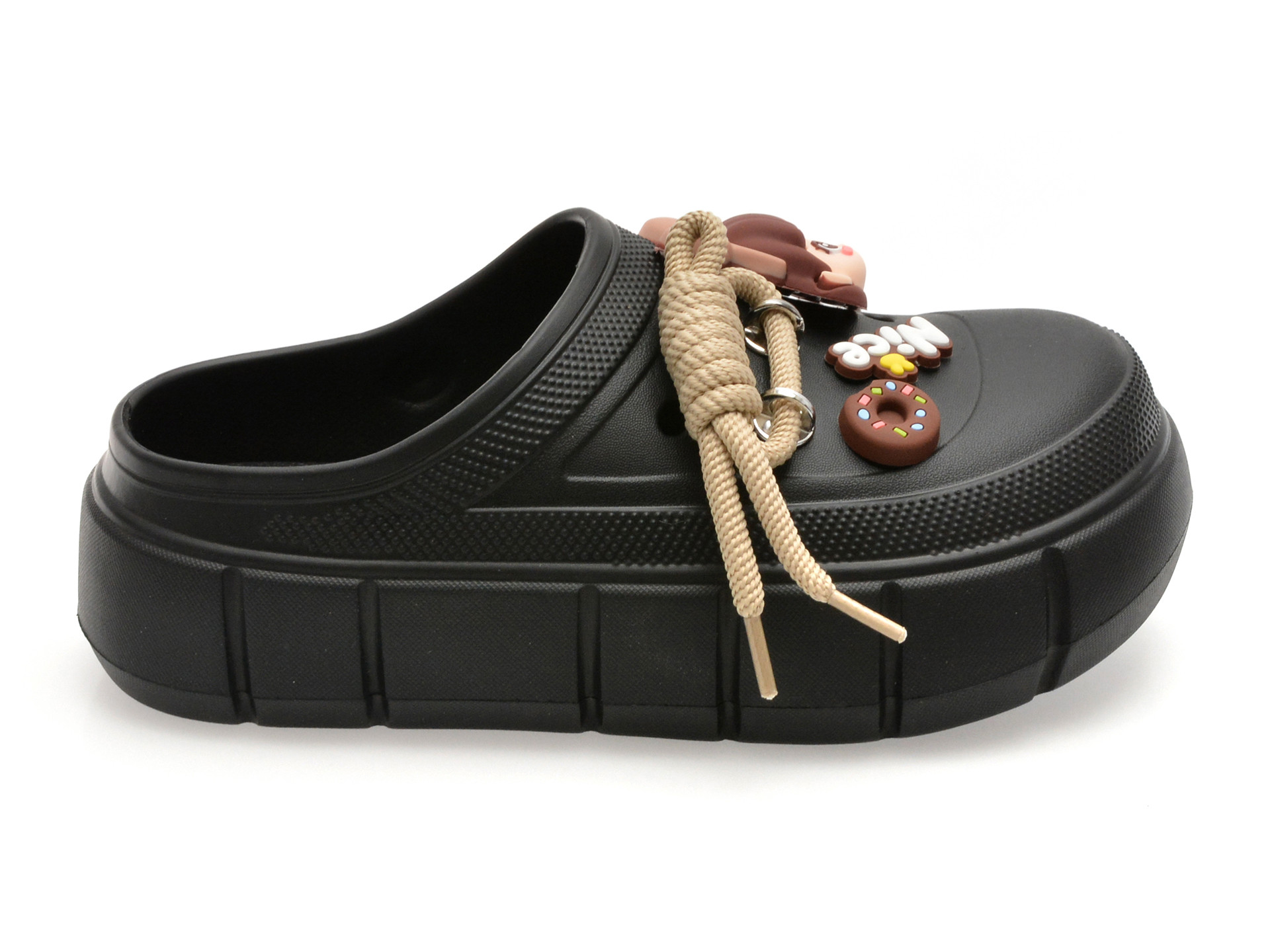 Papuci GRYXX negri, 2025, din pvc