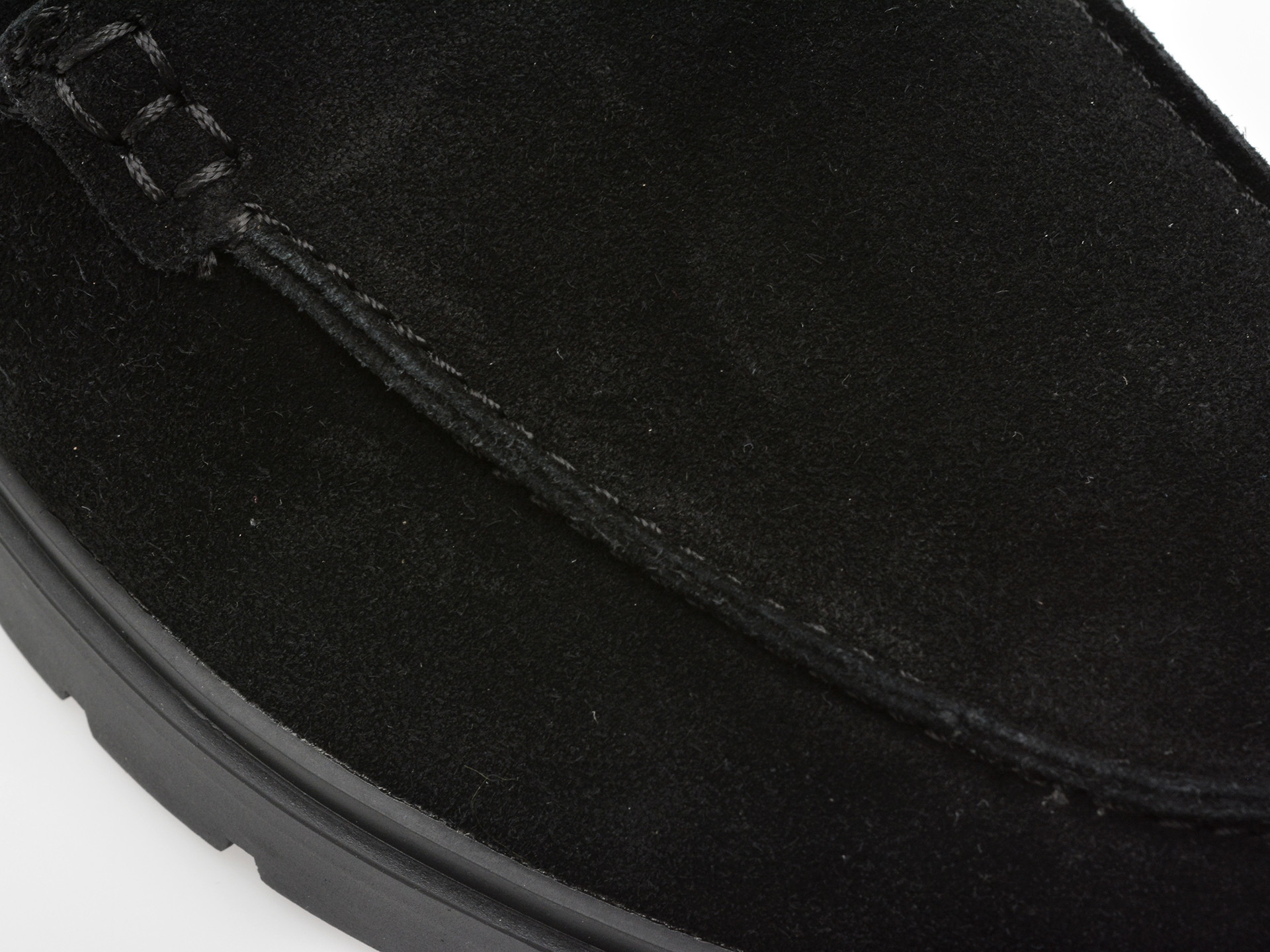 Mocasini eleganti ALDO negri, SEATIDE 008, din piele intoarsa