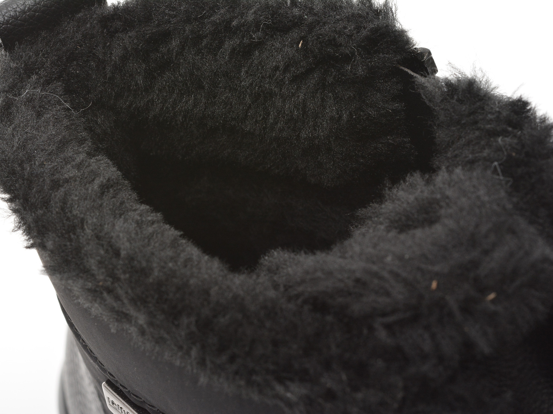 Ghete REMONTE negre, D0T80, din material textil