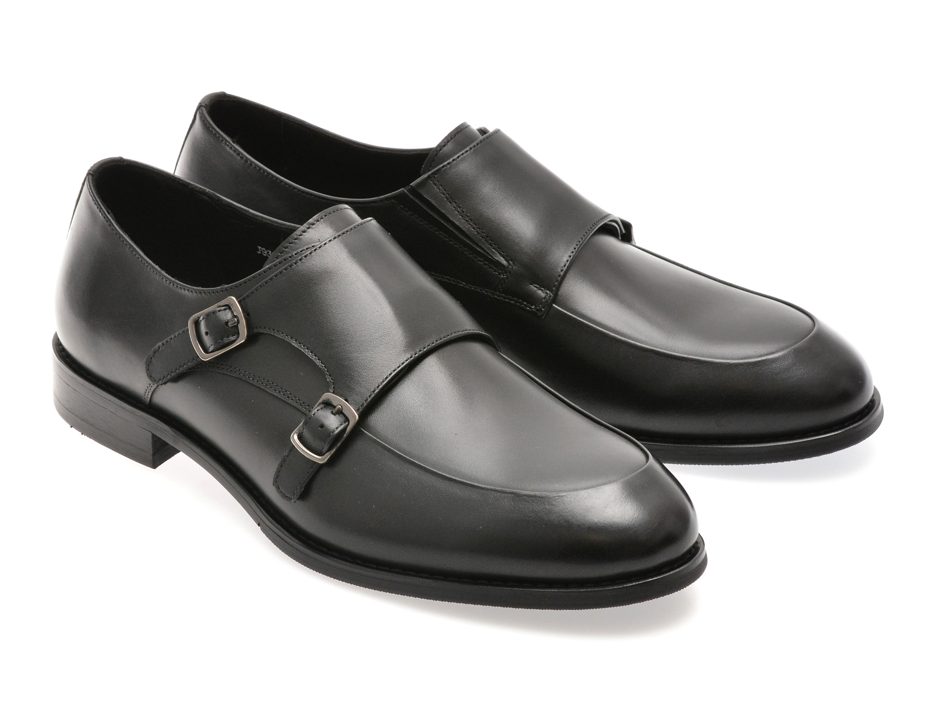 Pantofi eleganti EPICA negri, J9361, din piele naturala