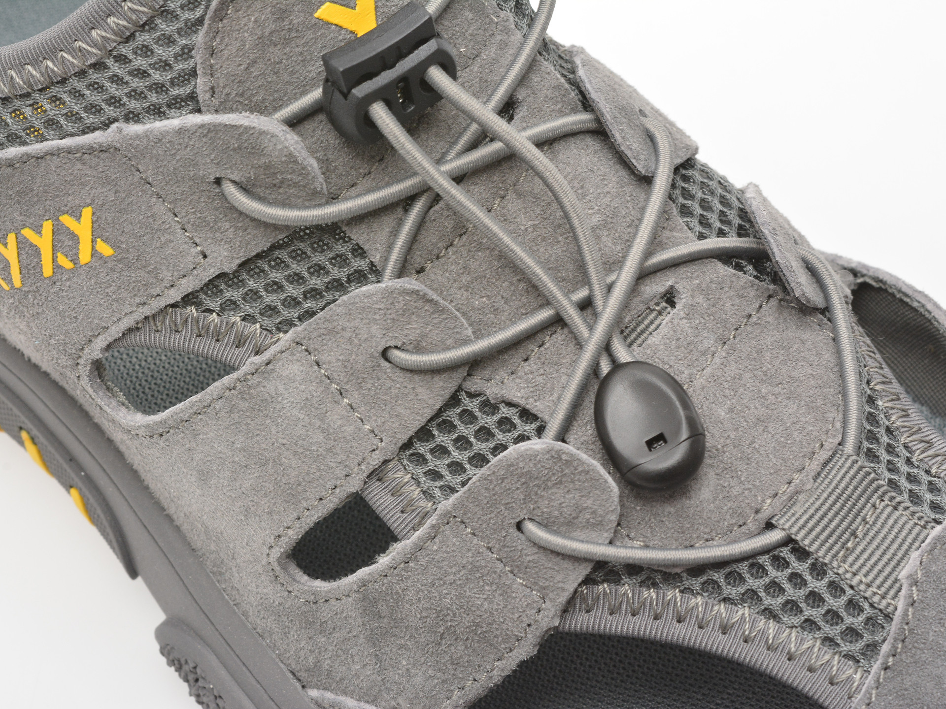 Pantofi GRYXX gri, 240126, din material textil