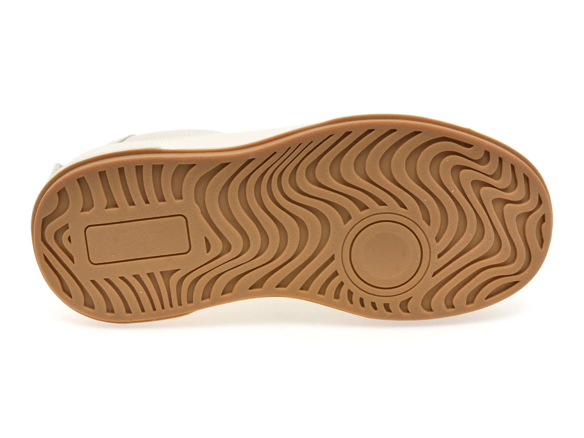 Pantofi sport EPICA albi, 28701, din piele naturala