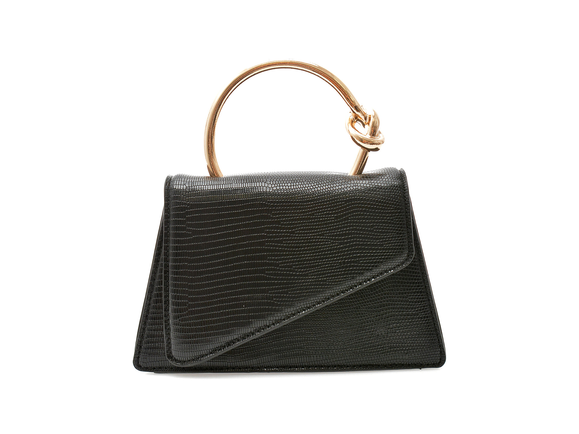 Geanta ALDO neagra, LEDETERIEL 001, din piele ecologica