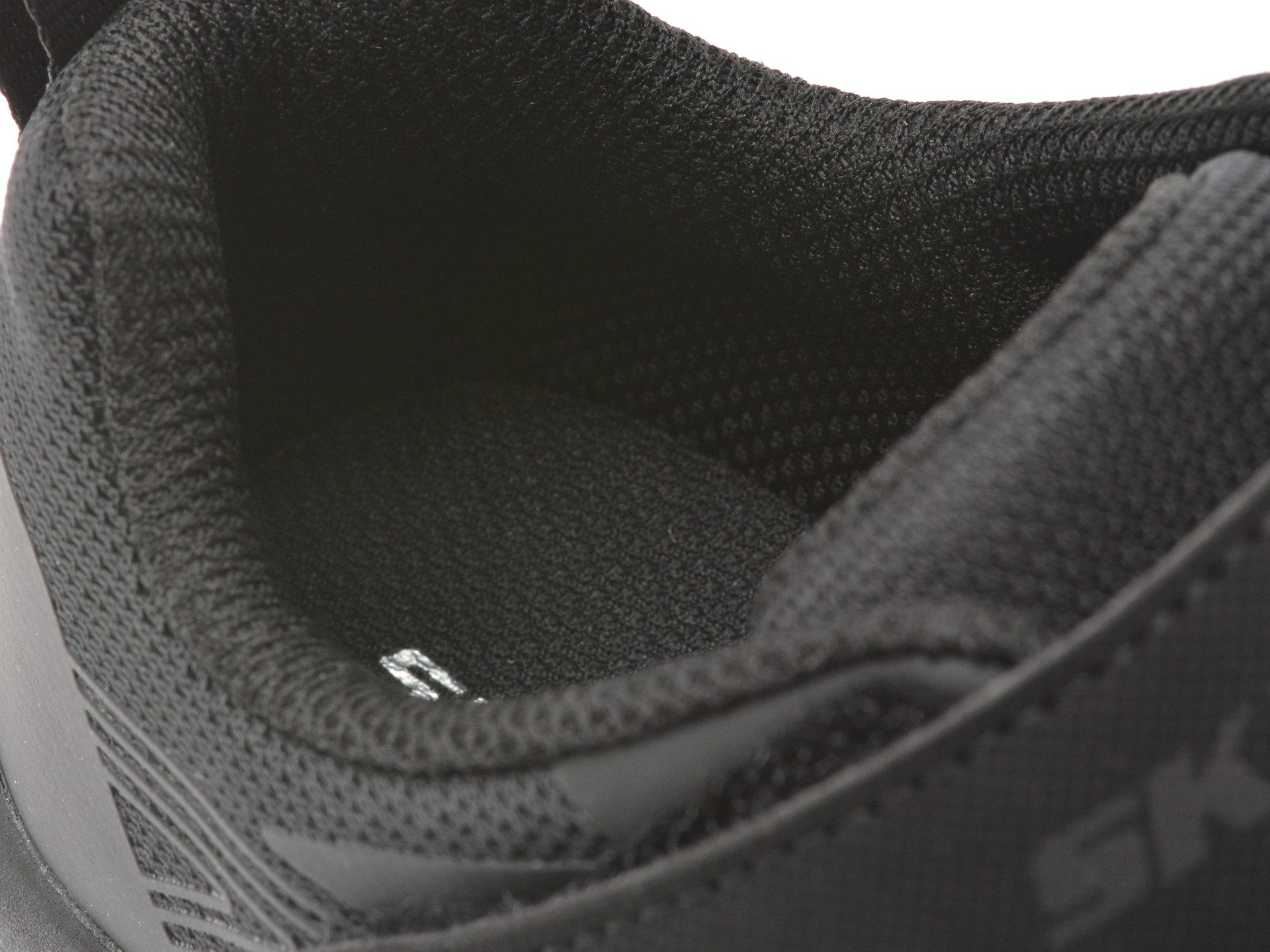 Pantofi sport SKECHERS negri, MICROSPEC, din material textil