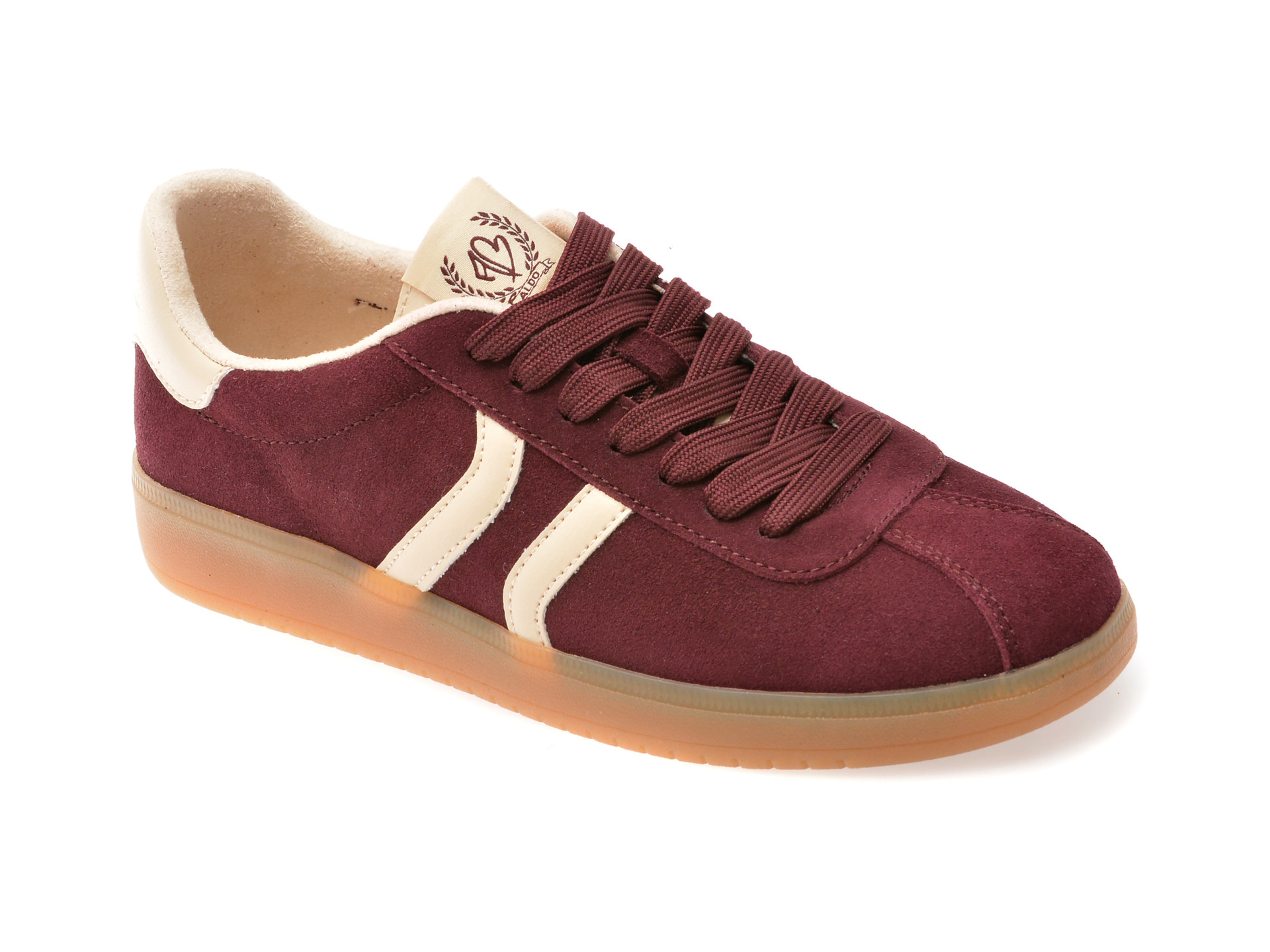 Pantofi sport ALDO visinii, CHIC SNEAKER 601, din piele intoarsa