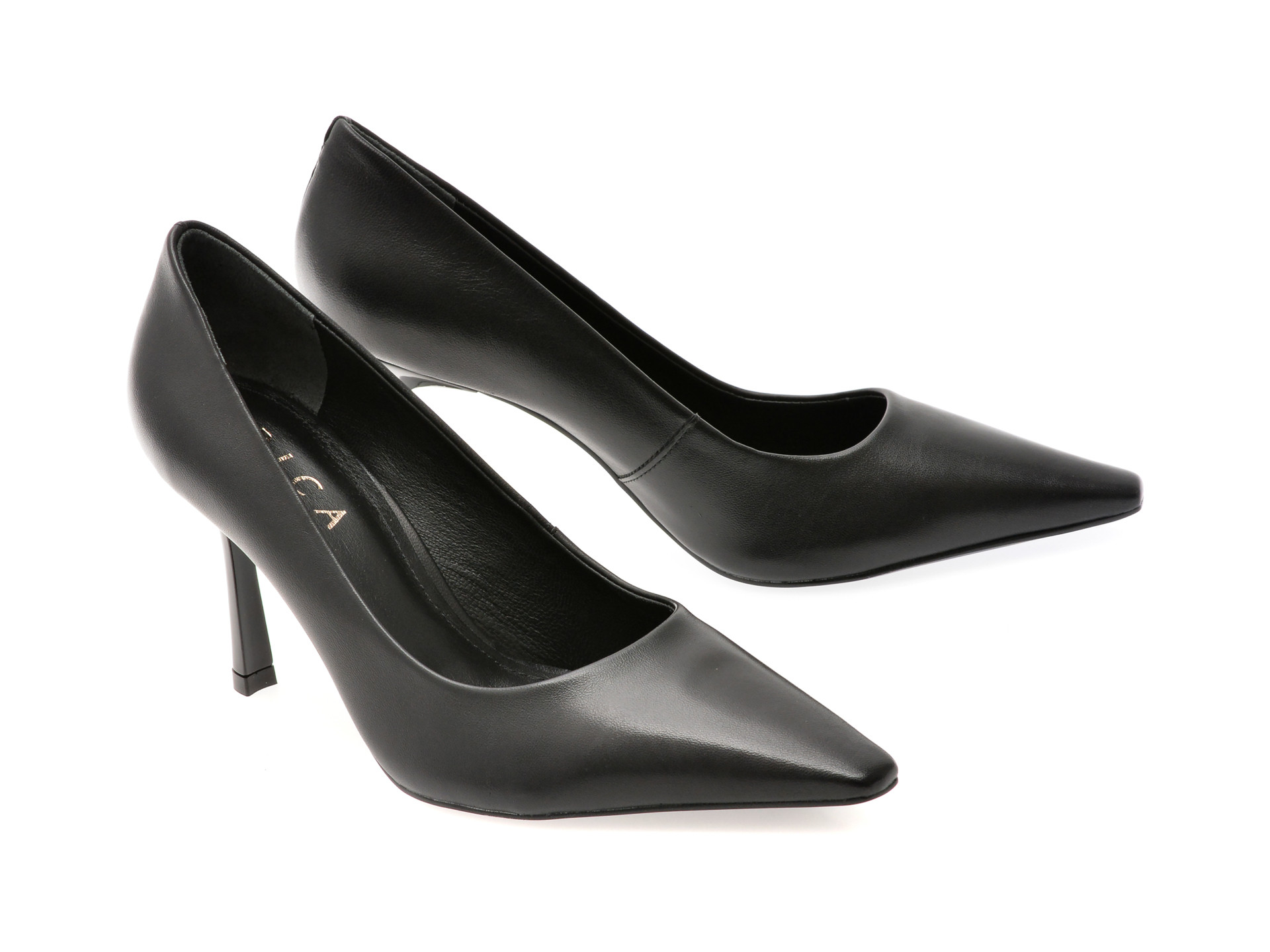 Pantofi eleganti EPICA negri, 1174878, din piele naturala