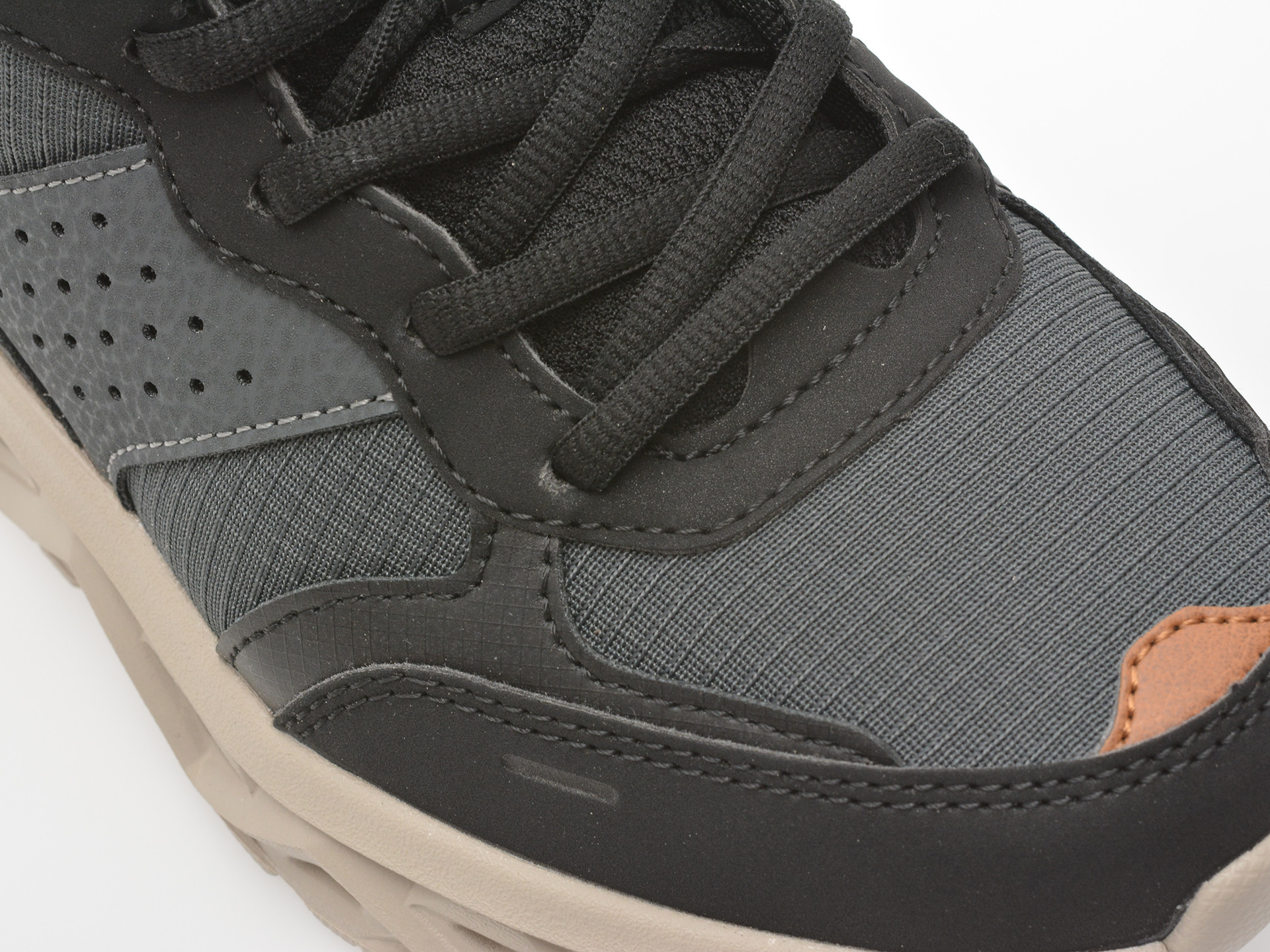 Pantofi sport SKECHERS negri, SKX 1121, din material textil